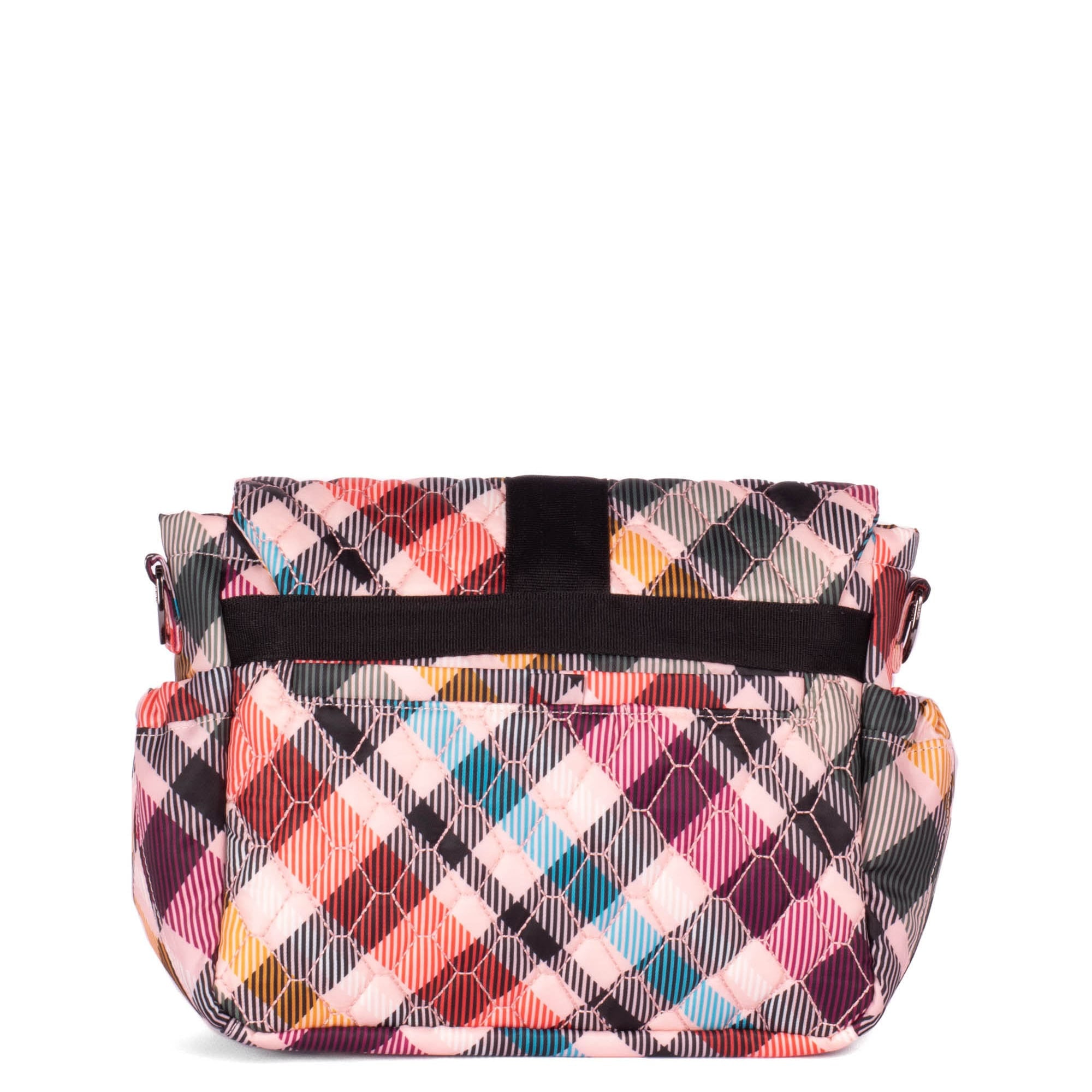 Harness Crossbody Bag - PINK PLAID - Harness_PinkPlaid_04