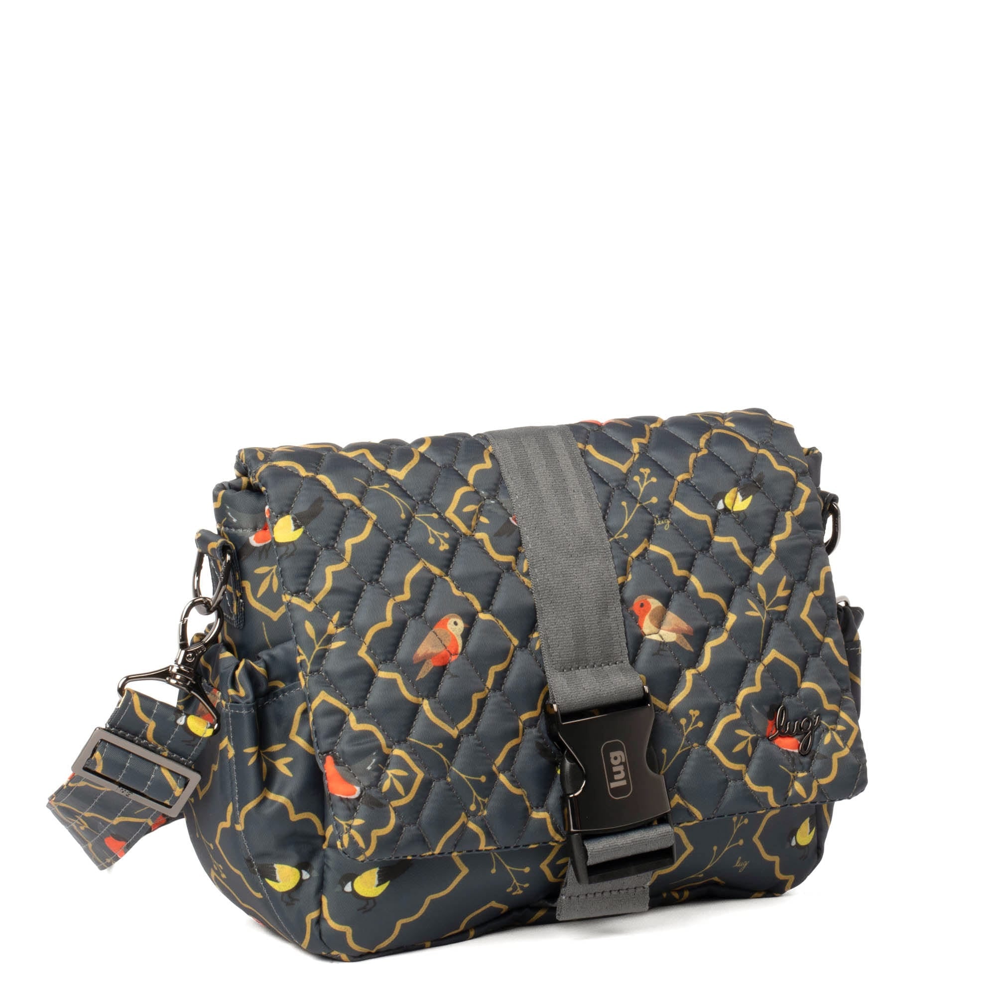 Harness Crossbody Bag - SONGBIRDS GREY - Harness_SongbirdsGrey_02