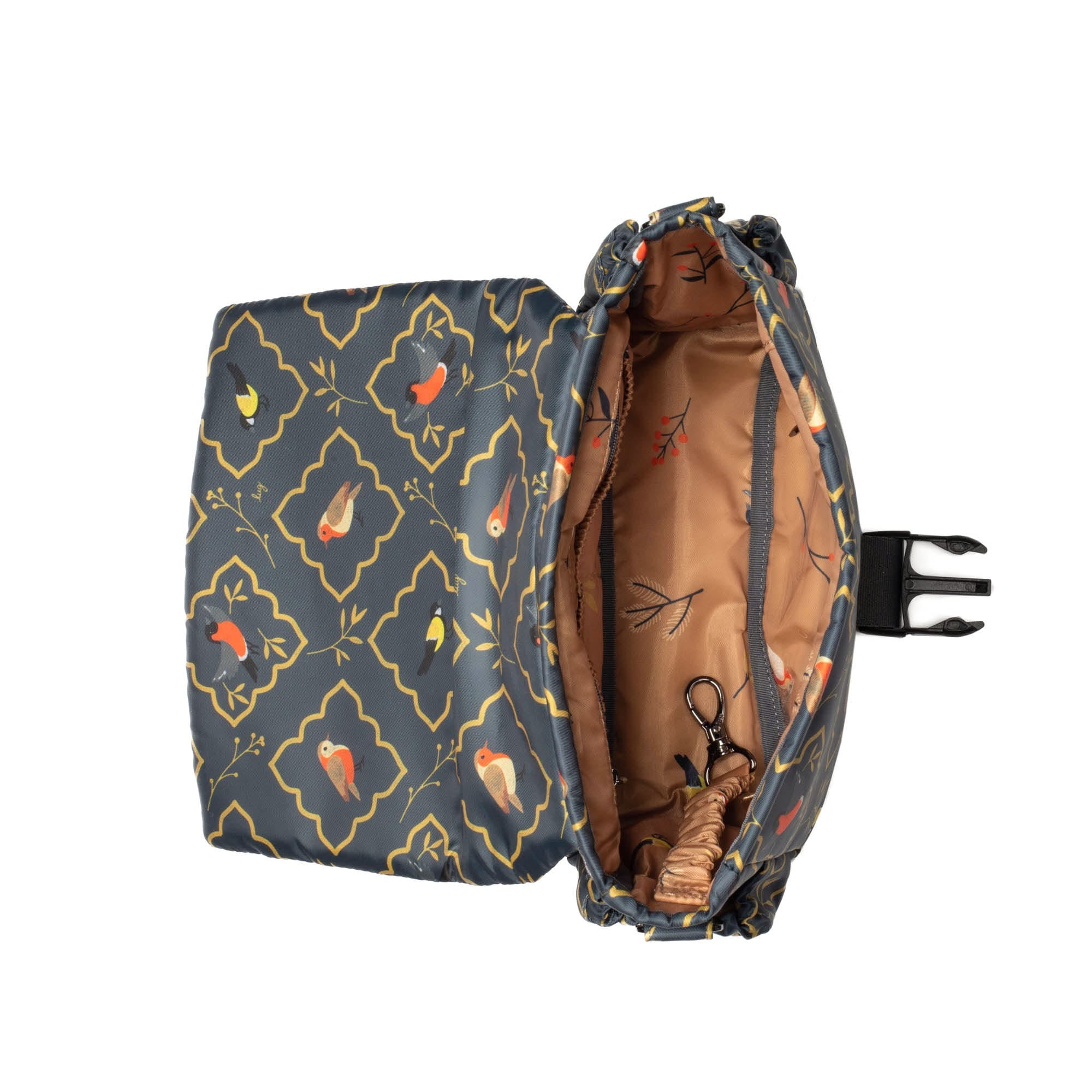 Harness Crossbody Bag - SONGBIRDS GREY - Harness_SongbirdsGrey_05