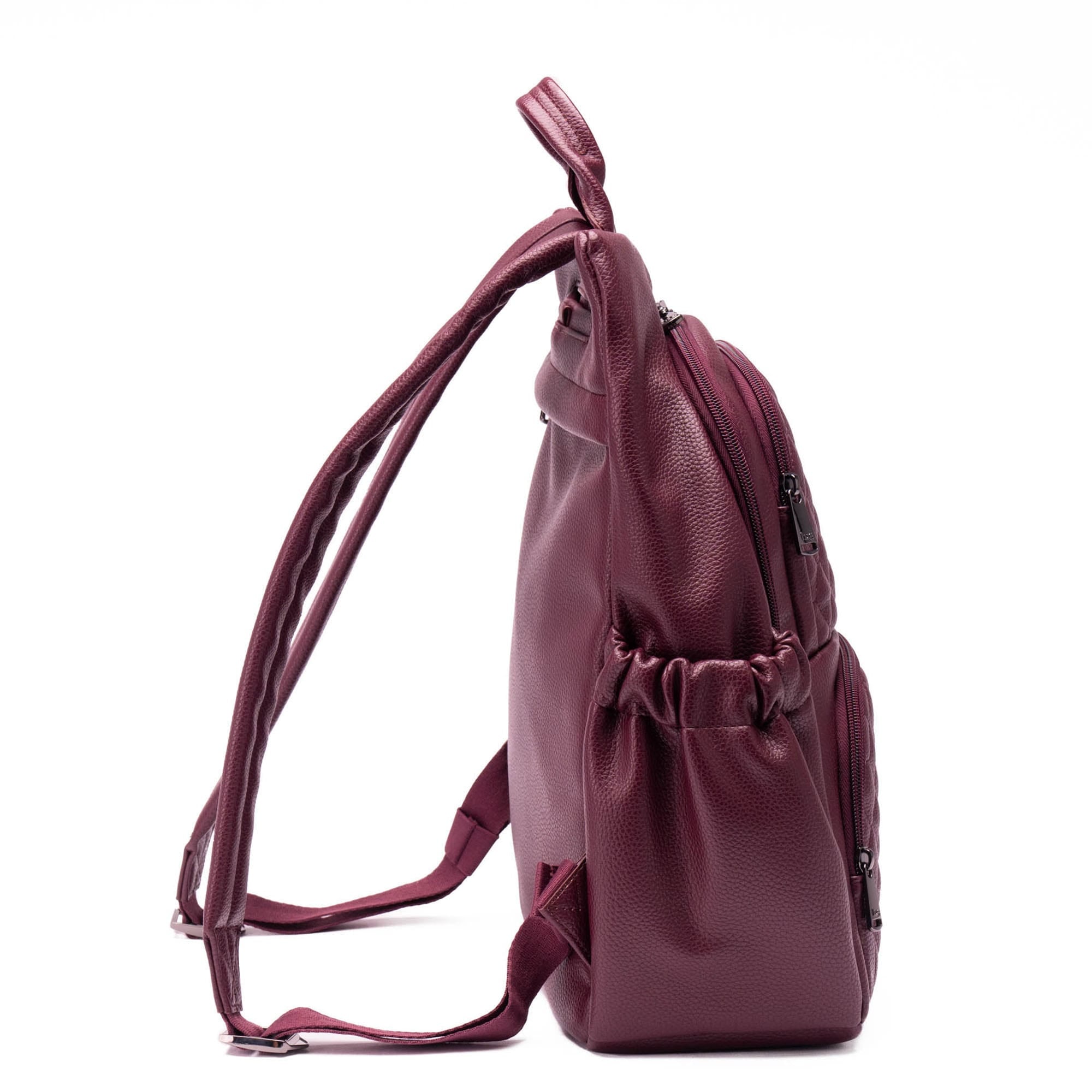 Hatchback Classic VL Backpack - WINE RED 2 - HatchbackVL_WineRed_03