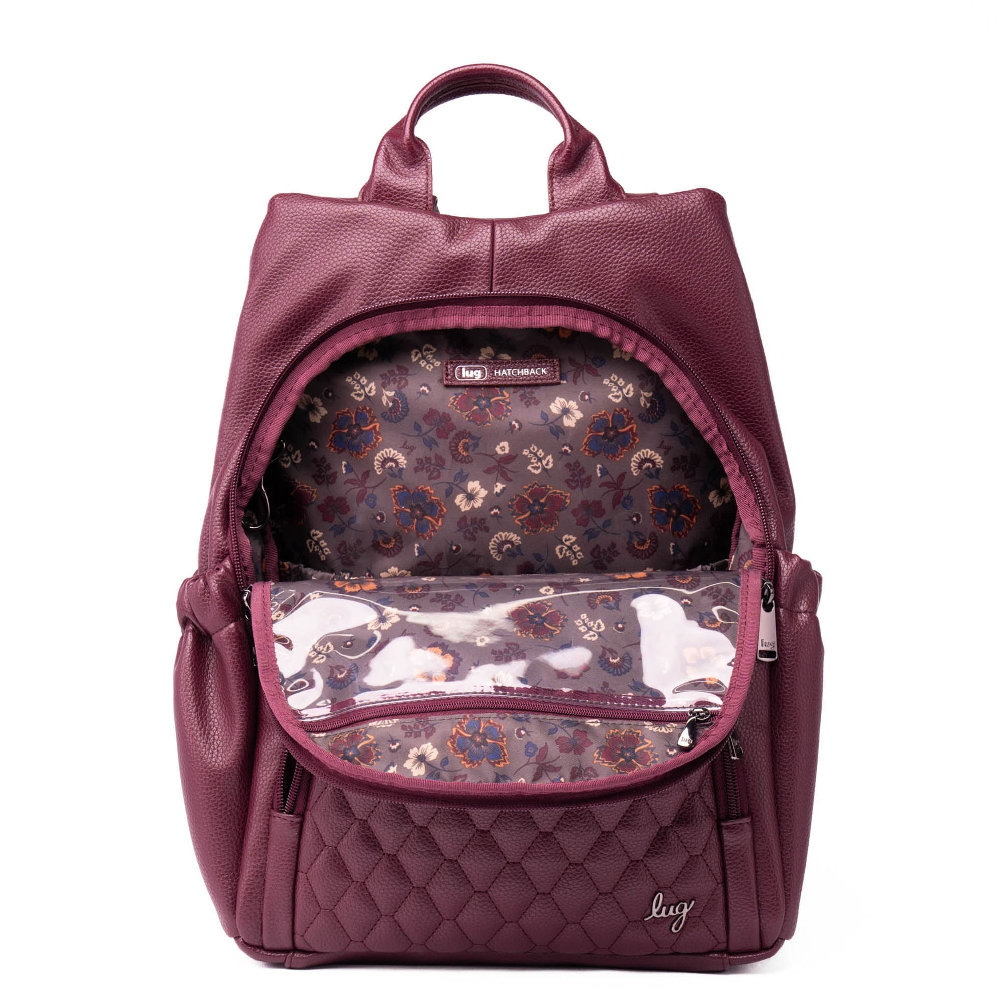 Hatchback Classic VL Backpack - WINE RED 2 - HatchbackVL_WineRed_05