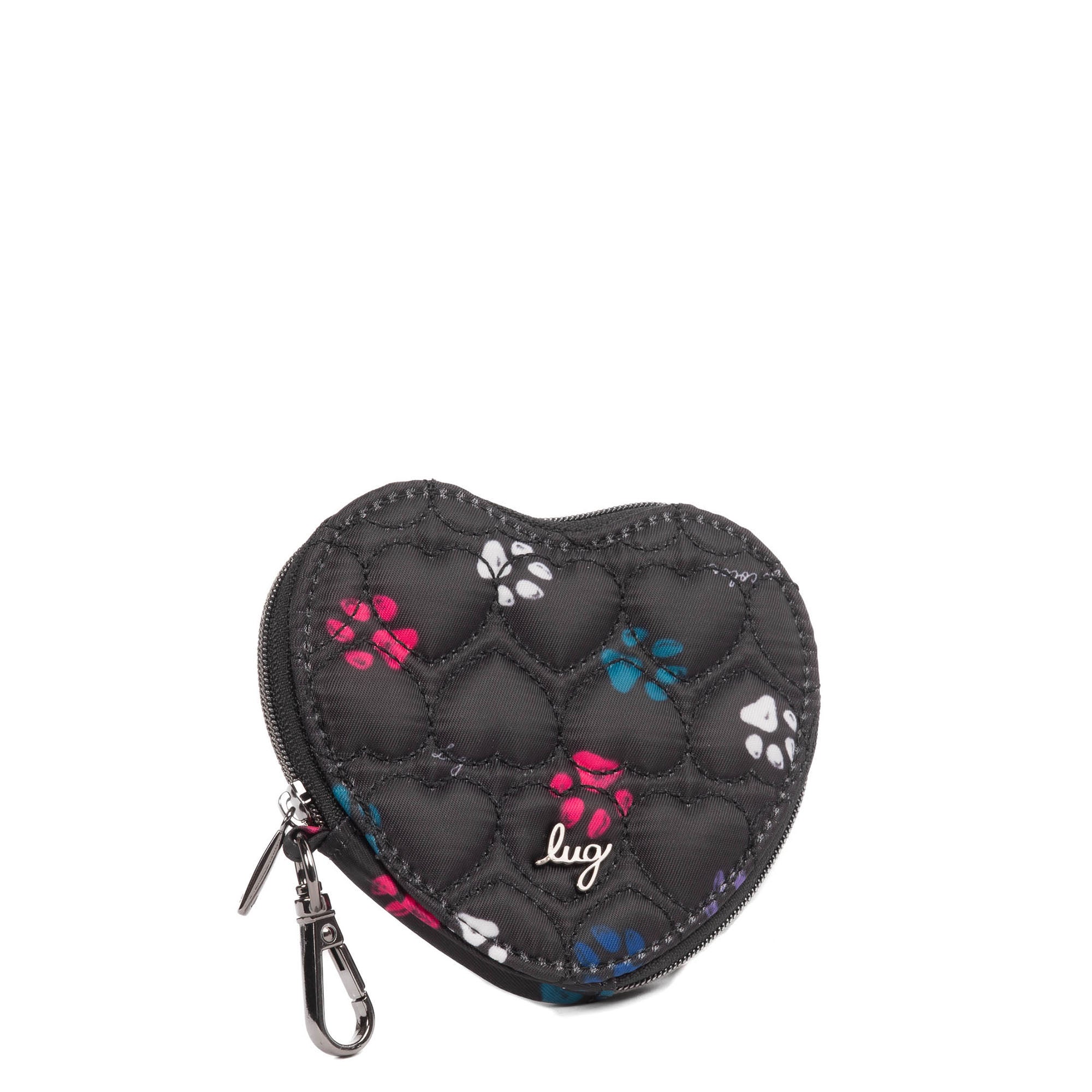 Heart Pouch - PAWS BLACK - HeartPouch_PawsBlack_022