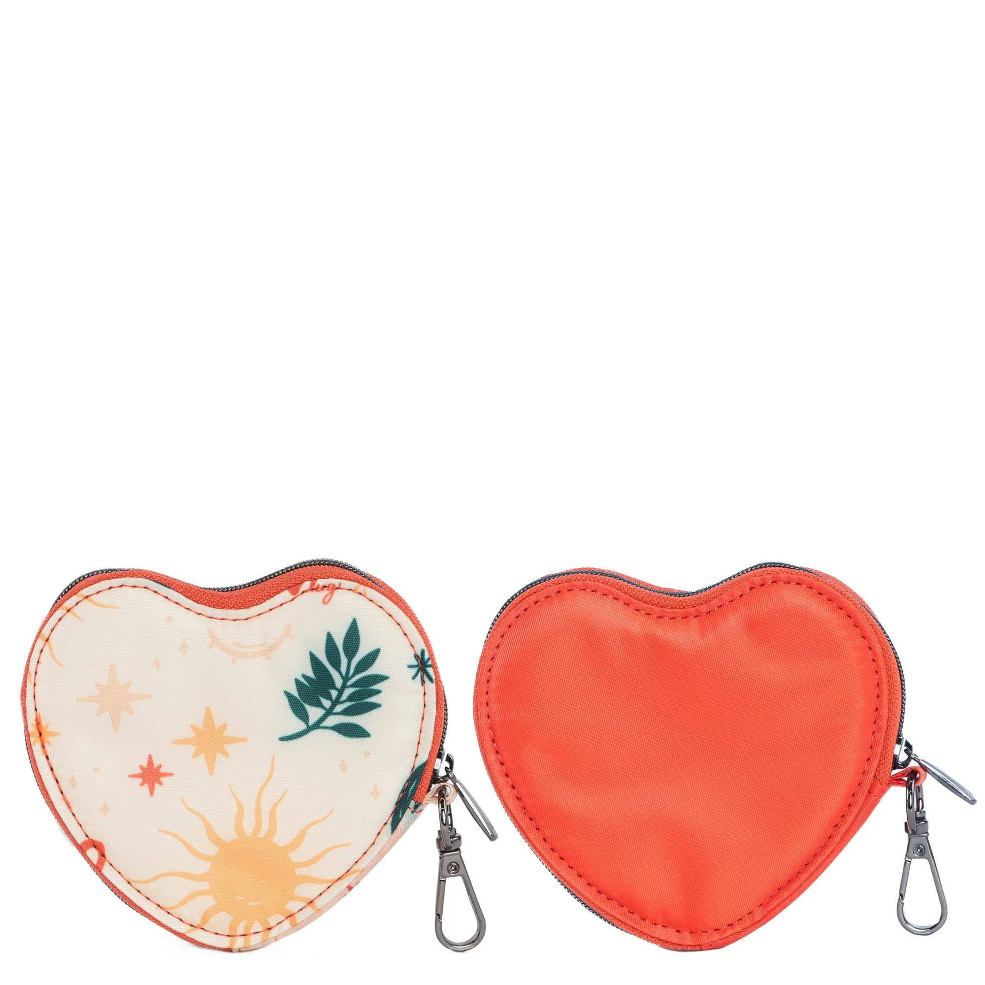 Heart Pouch 2pc Set - PAPAYA CELESTIAL CREAM - HeartPouches2PCS_CelestialCream_Papaya_02_3dd9370b-023f-457b-a426-c06f723b6a48_n3w4jx