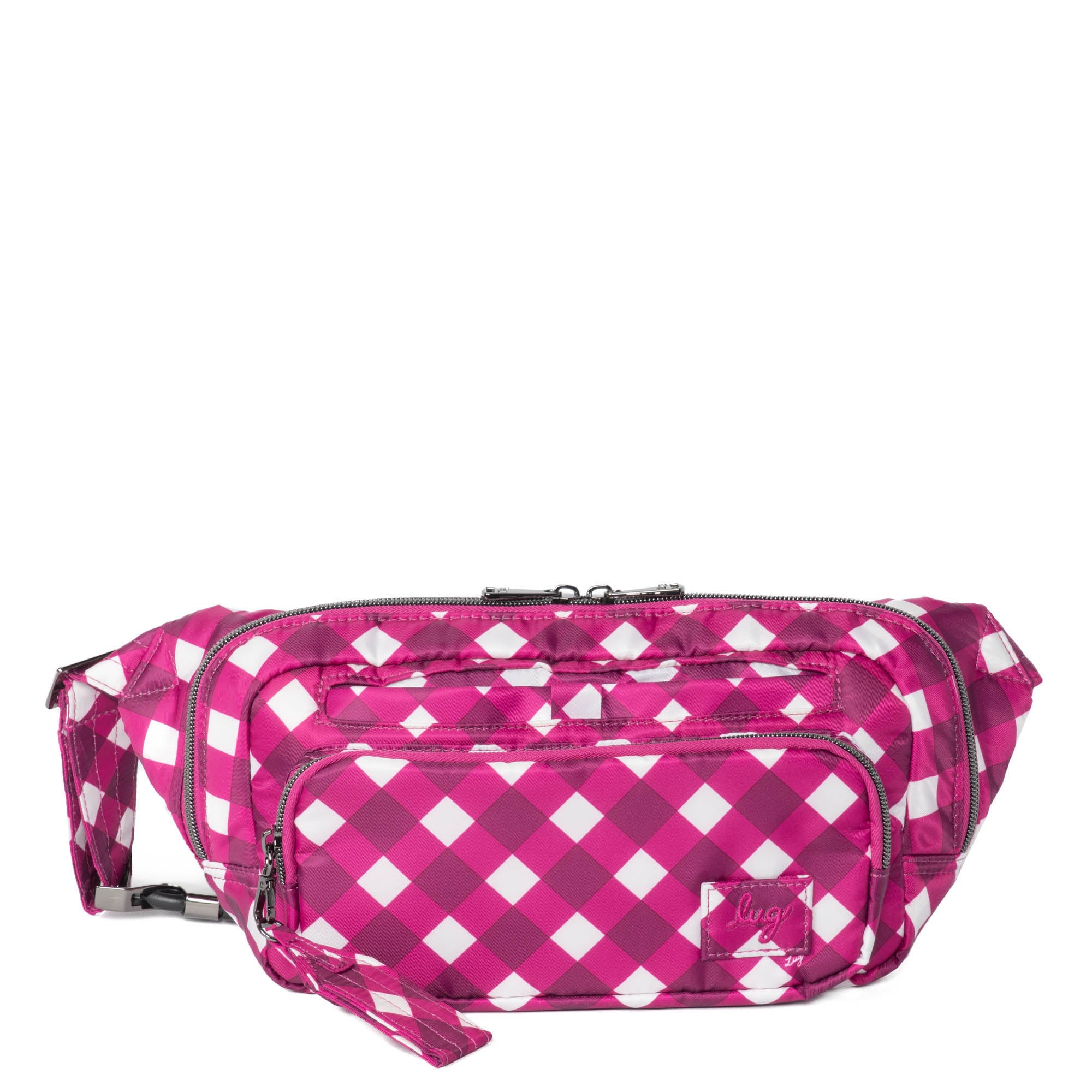 Hitch Belt Bag - GINGHAM BERRY - HitchClassic_GinghamBerry_01