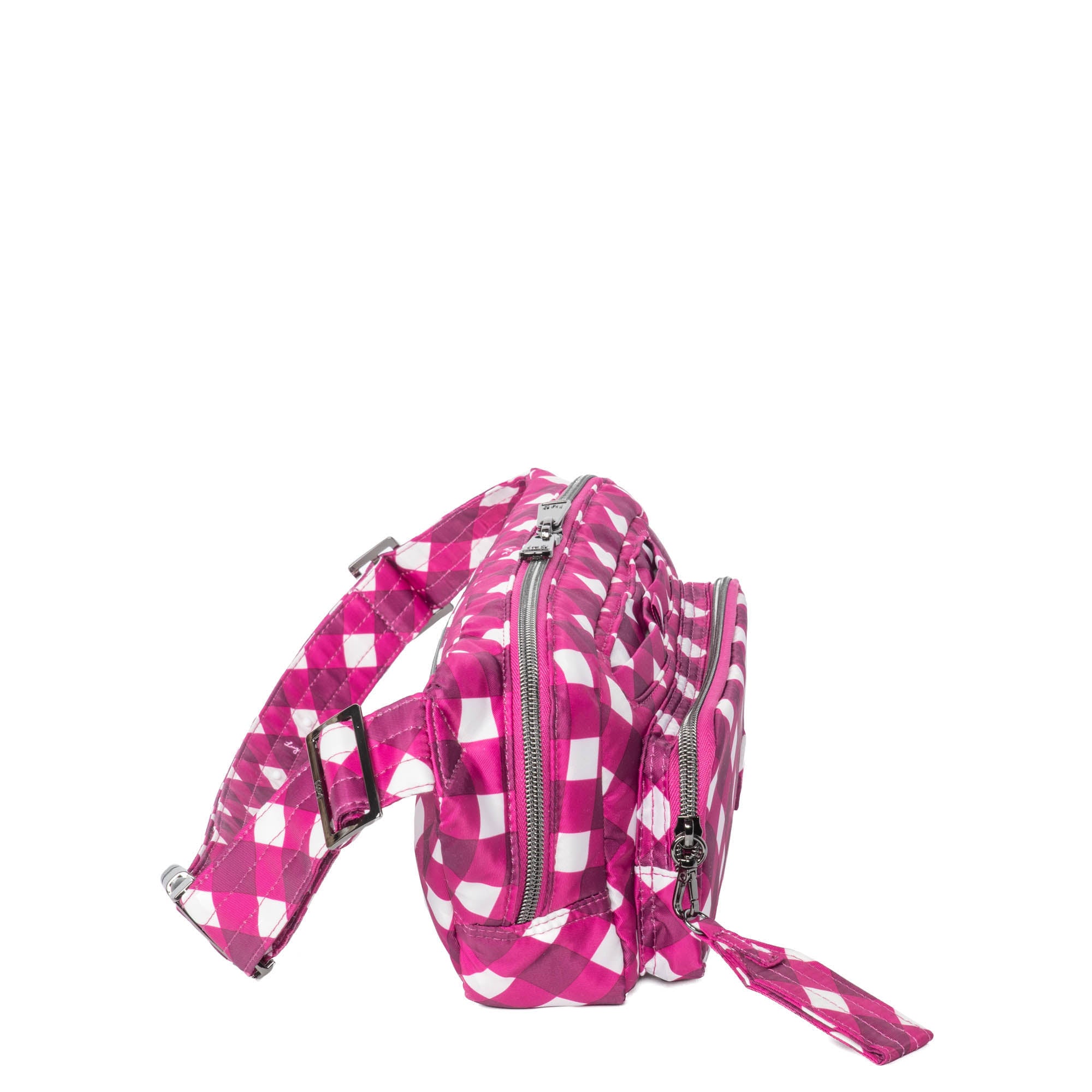 Hitch Belt Bag - GINGHAM BERRY - HitchClassic_GinghamBerry_03