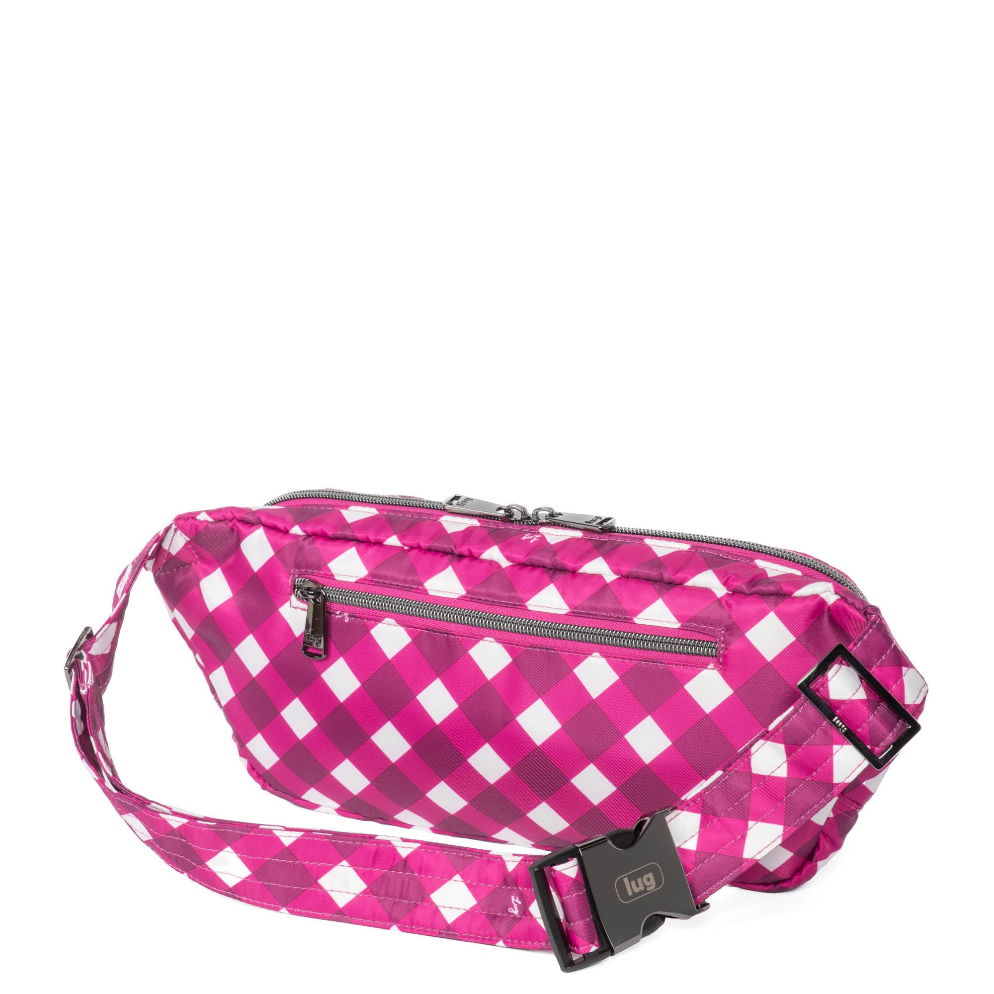 Hitch Belt Bag - GINGHAM BERRY - HitchClassic_GinghamBerry_04