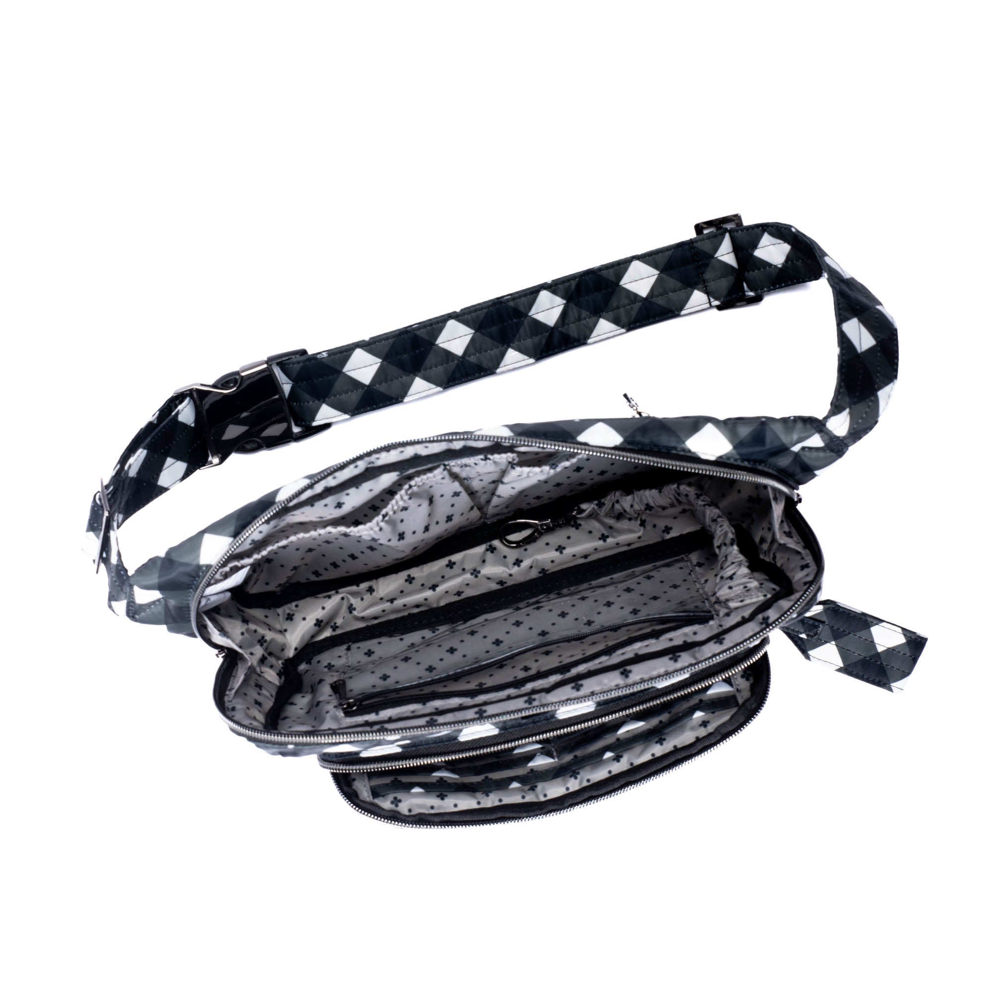 Hitch Belt Bag - GINGHAM BLACK - HitchClassic_GinghamBlack_05