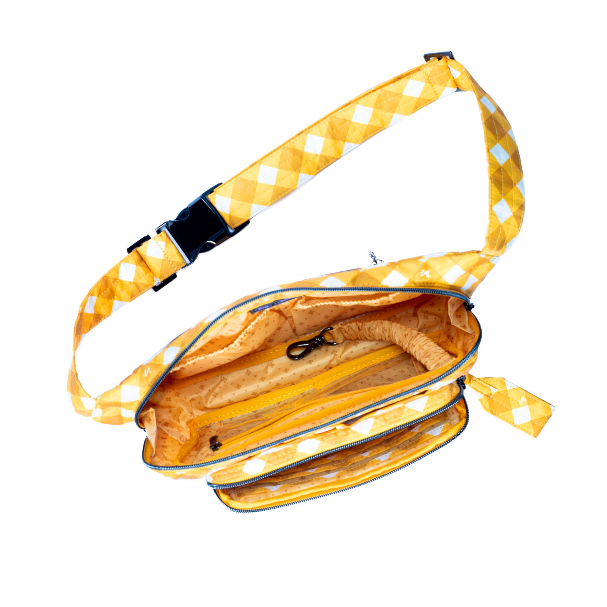 Hitch Belt Bag - GINGHAM MUSTARD - HitchClassic_GinghamMustard_05
