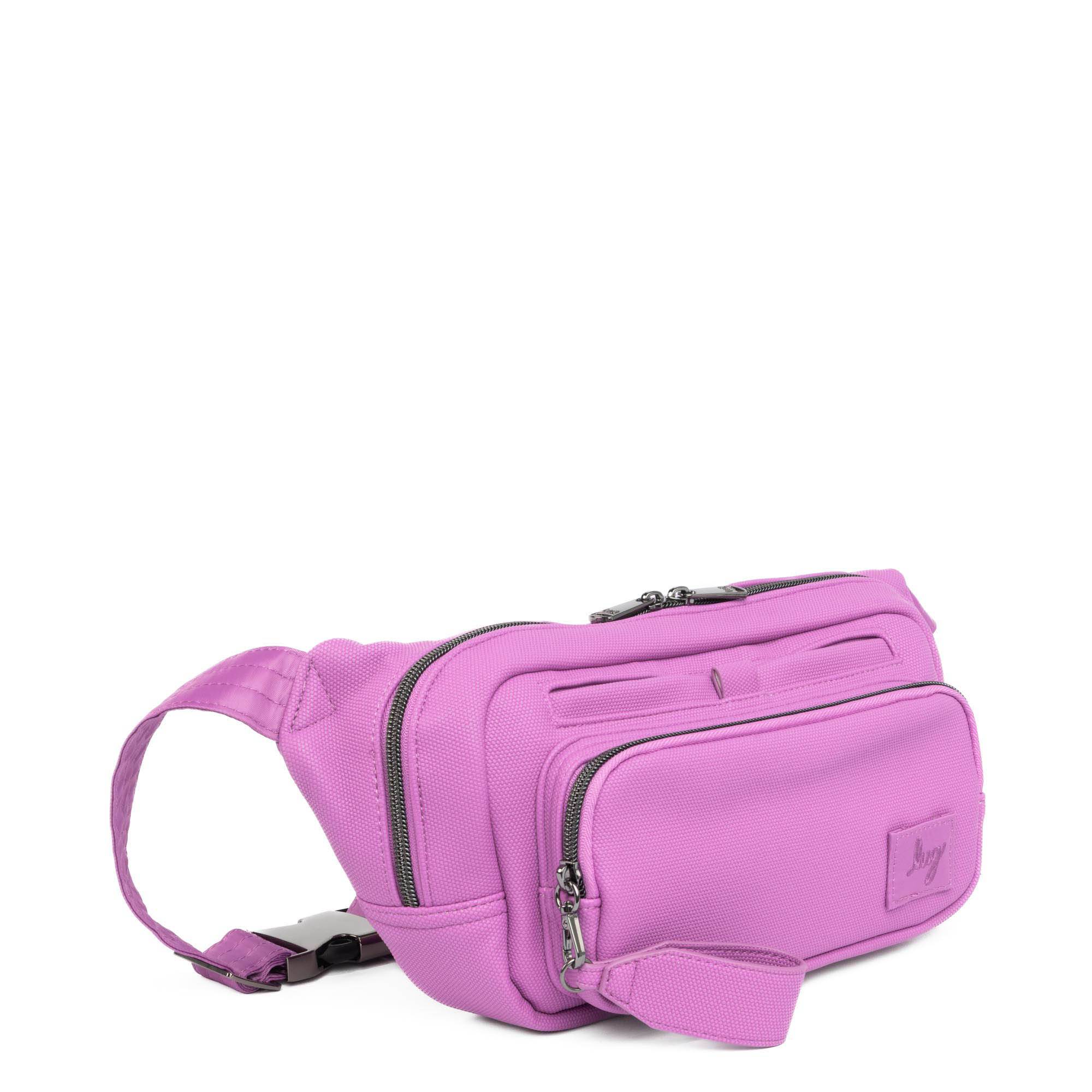 Hitch Matte Luxe VL Belt Bag - ACAI BERRY - HitchML_AcaiBerry_02