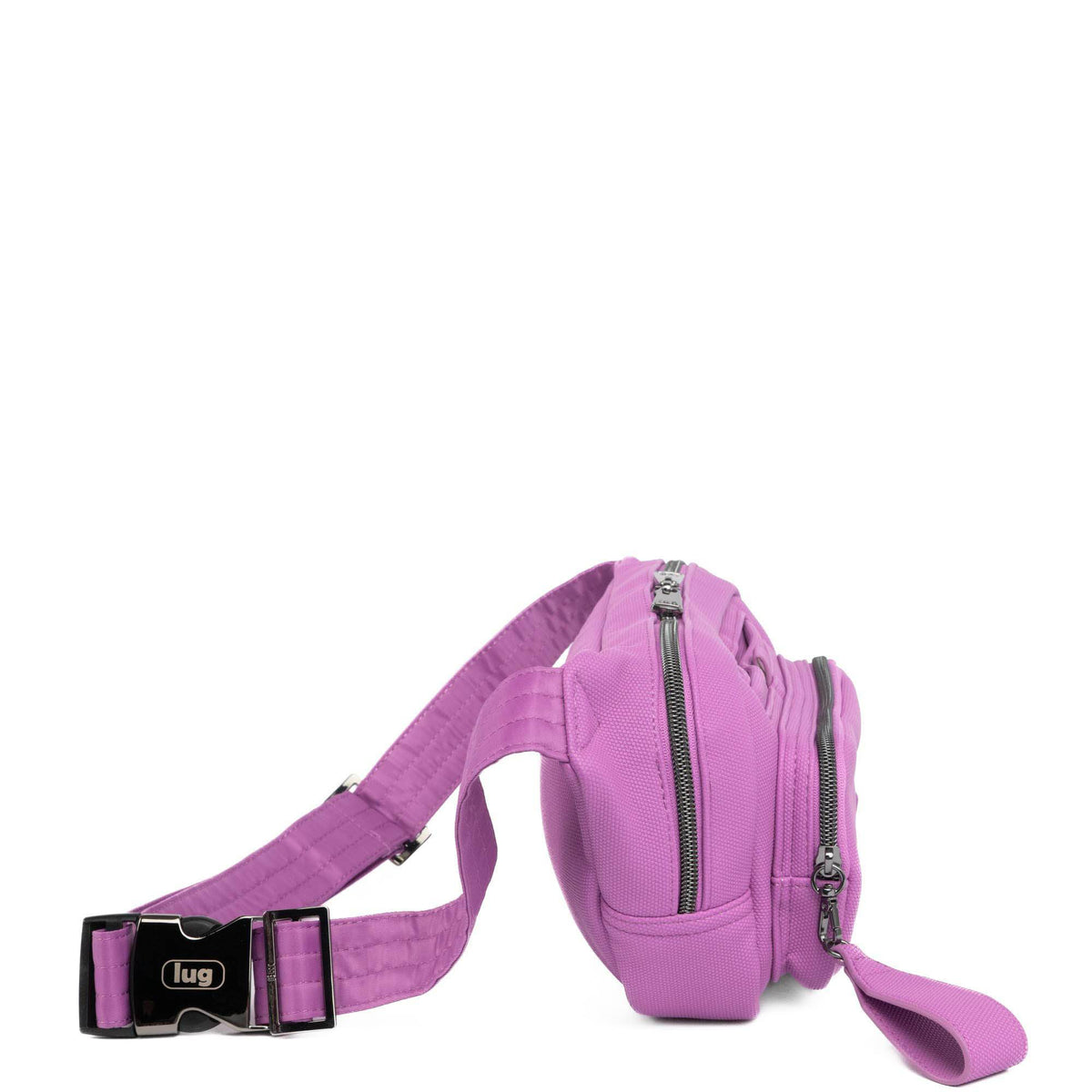 Hitch Matte Luxe VL Belt Bag - ACAI BERRY - HitchML_AcaiBerry_03