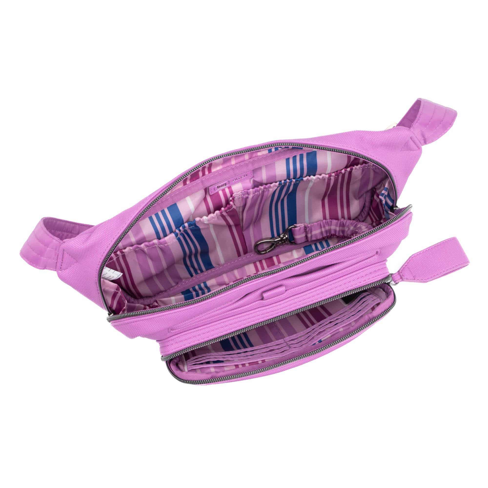 Hitch Matte Luxe VL Belt Bag - ACAI BERRY - HitchML_AcaiBerry_05