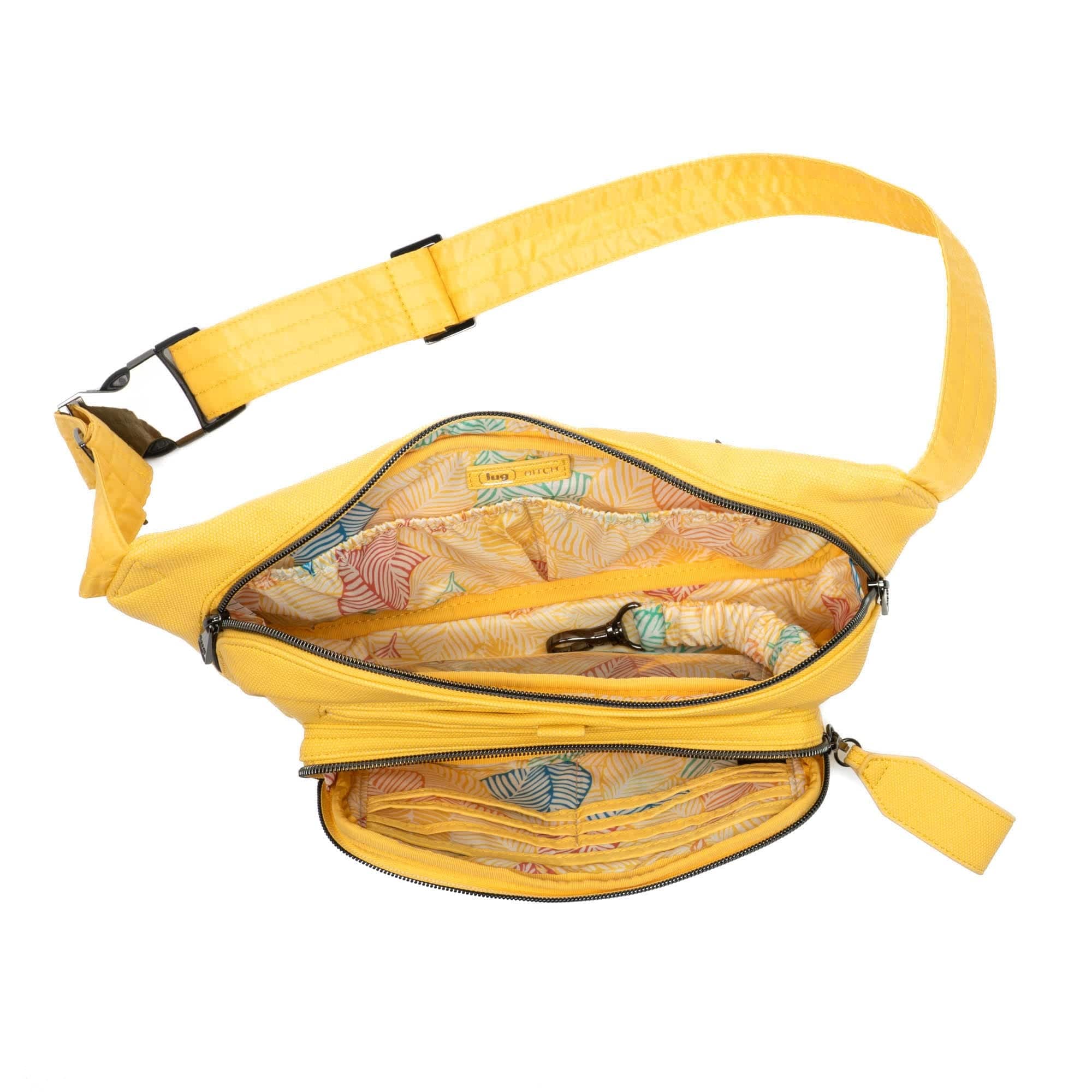 Hitch Matte Luxe VL Belt Bag - BANANA ICEPOP - HitchML_BananaIcePop_05