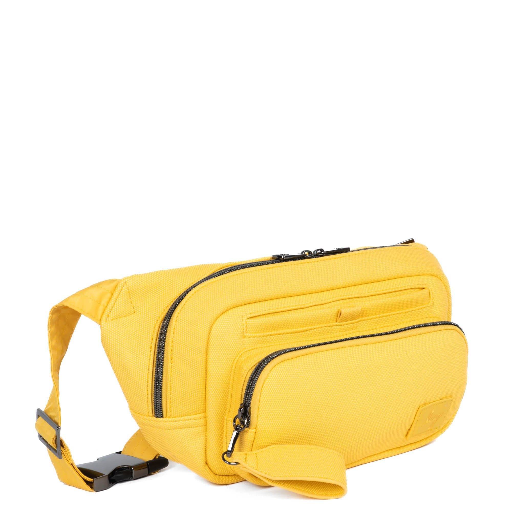 Hitch Matte Luxe VL Belt Bag - BANANA ICEPOP - HitchML_BananaIcepop_02