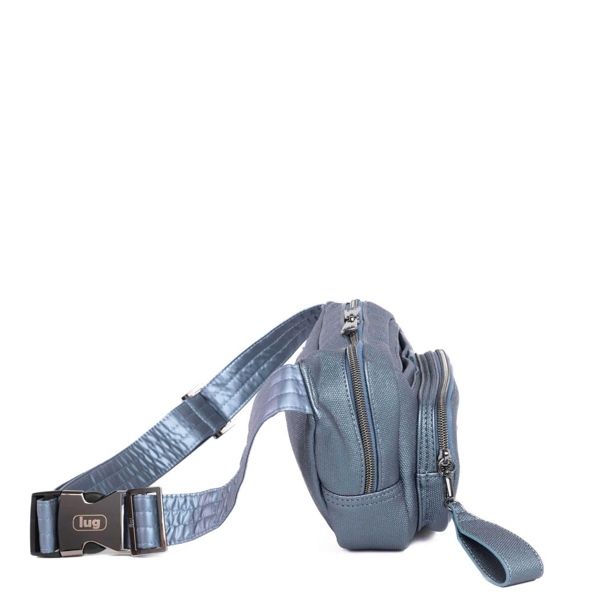 Hitch Matte Luxe VL Belt Bag - METALLIC BLUE MOON - HitchML_MetallicBluemoon_03