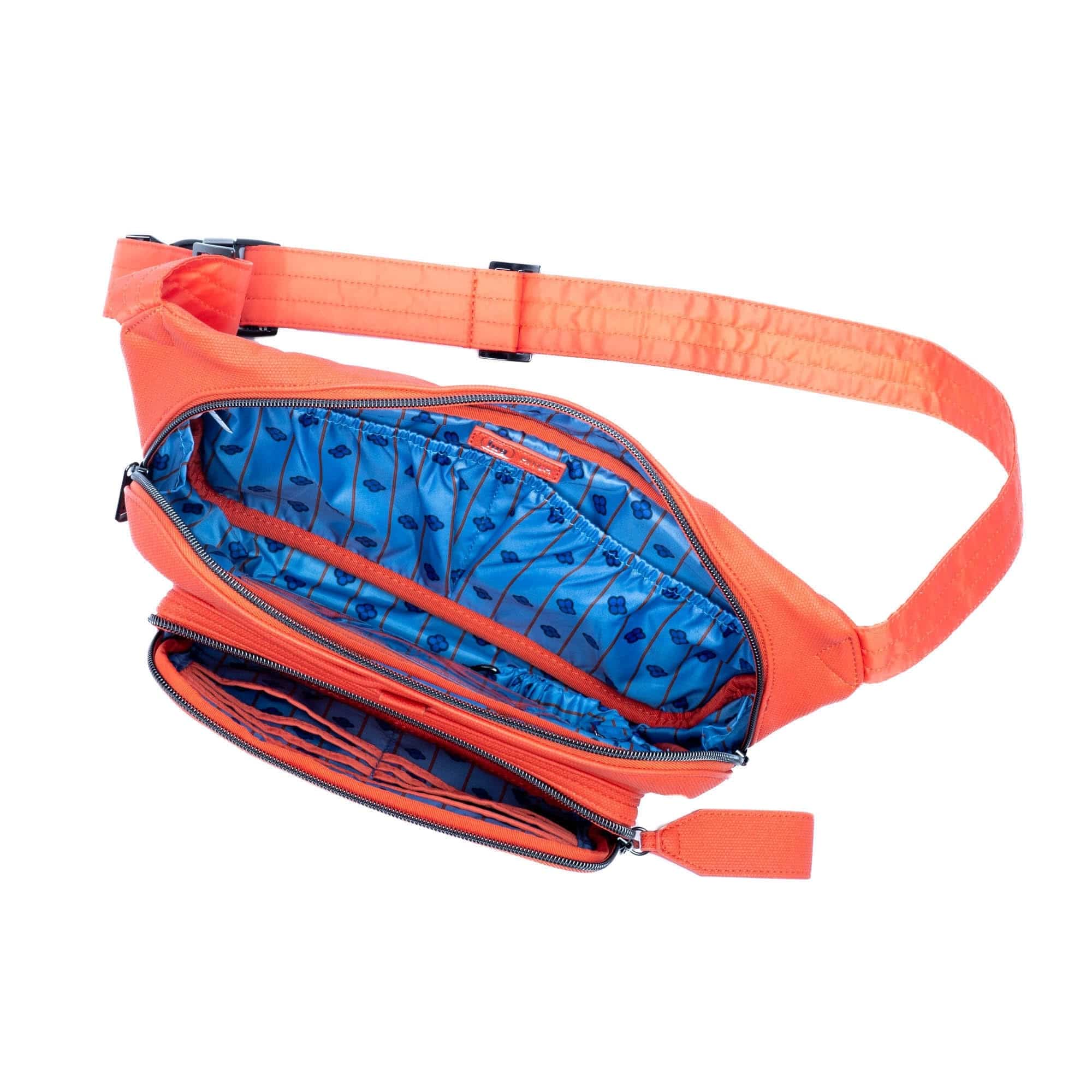 Hitch Matte Luxe VL Belt Bag - PAPAYA ICEPOP - HitchML_PapayaIcePop_05