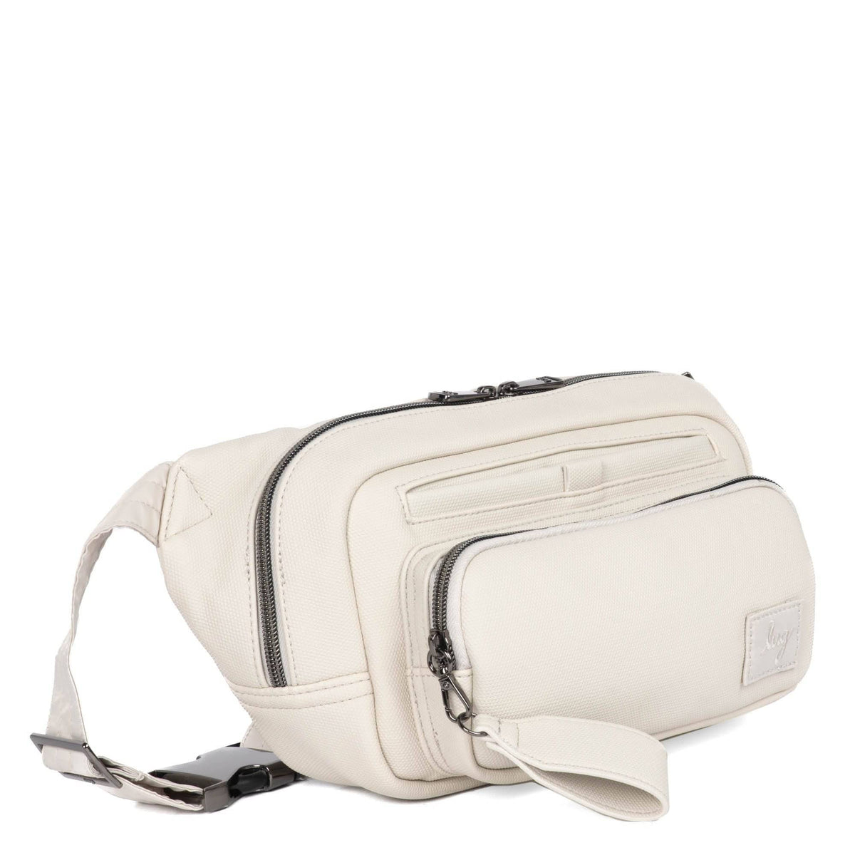 Hitch Matte Luxe VL Belt Bag - PEBBLE - HitchML_Pebble_02