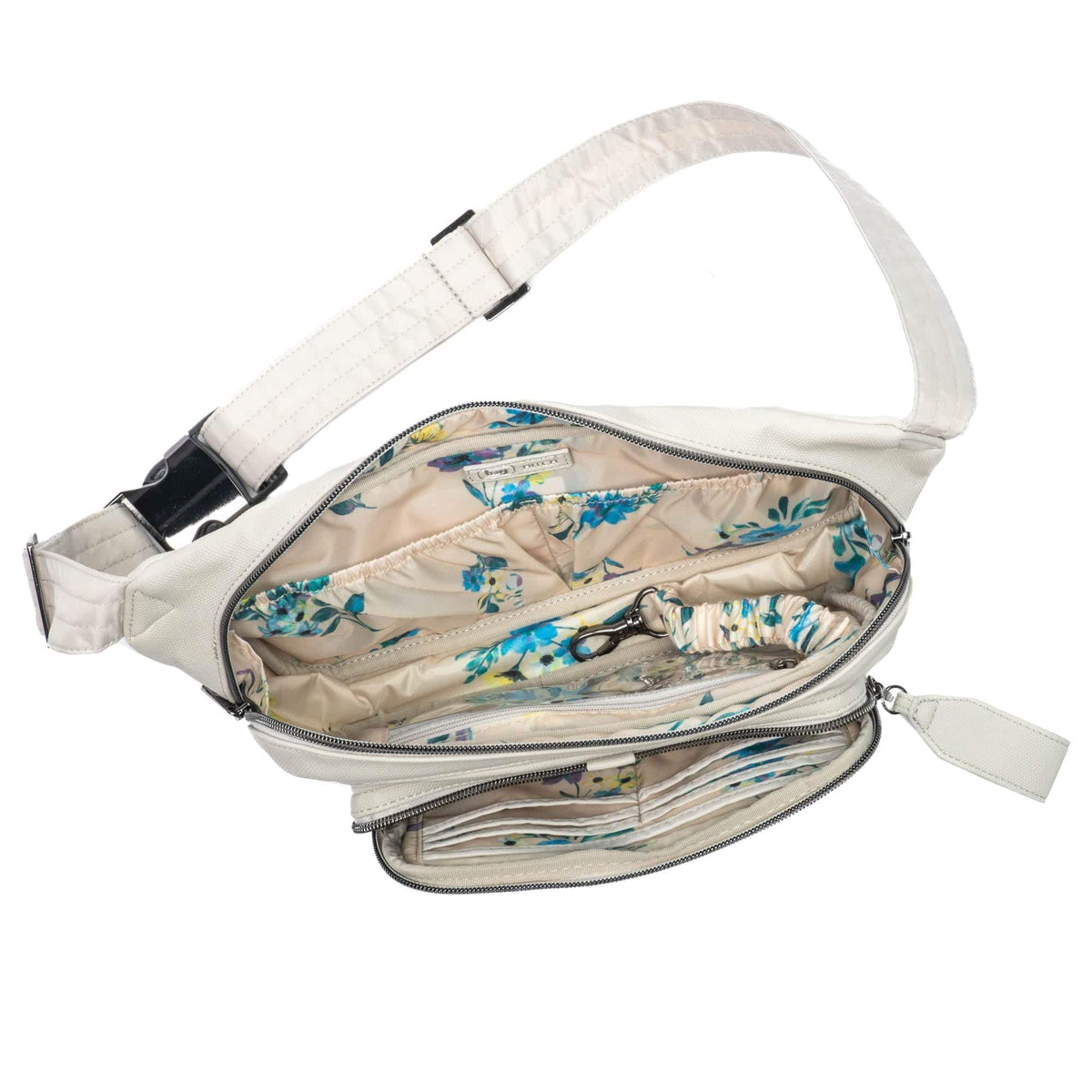 Hitch Matte Luxe VL Belt Bag - PEBBLE - HitchML_Pebble_05