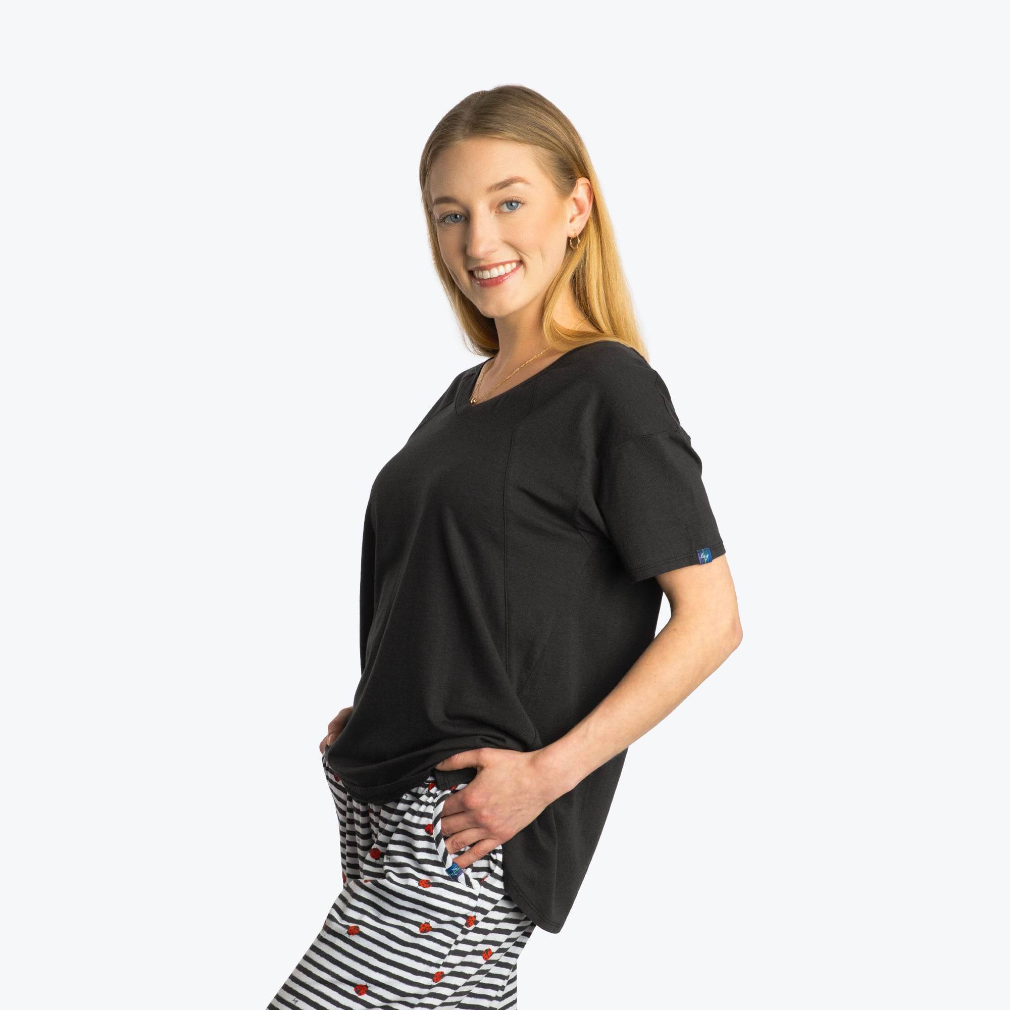 Hopper Cotton Jersey Tee - BLACK - HopperCottonJerseyTee_Black_03