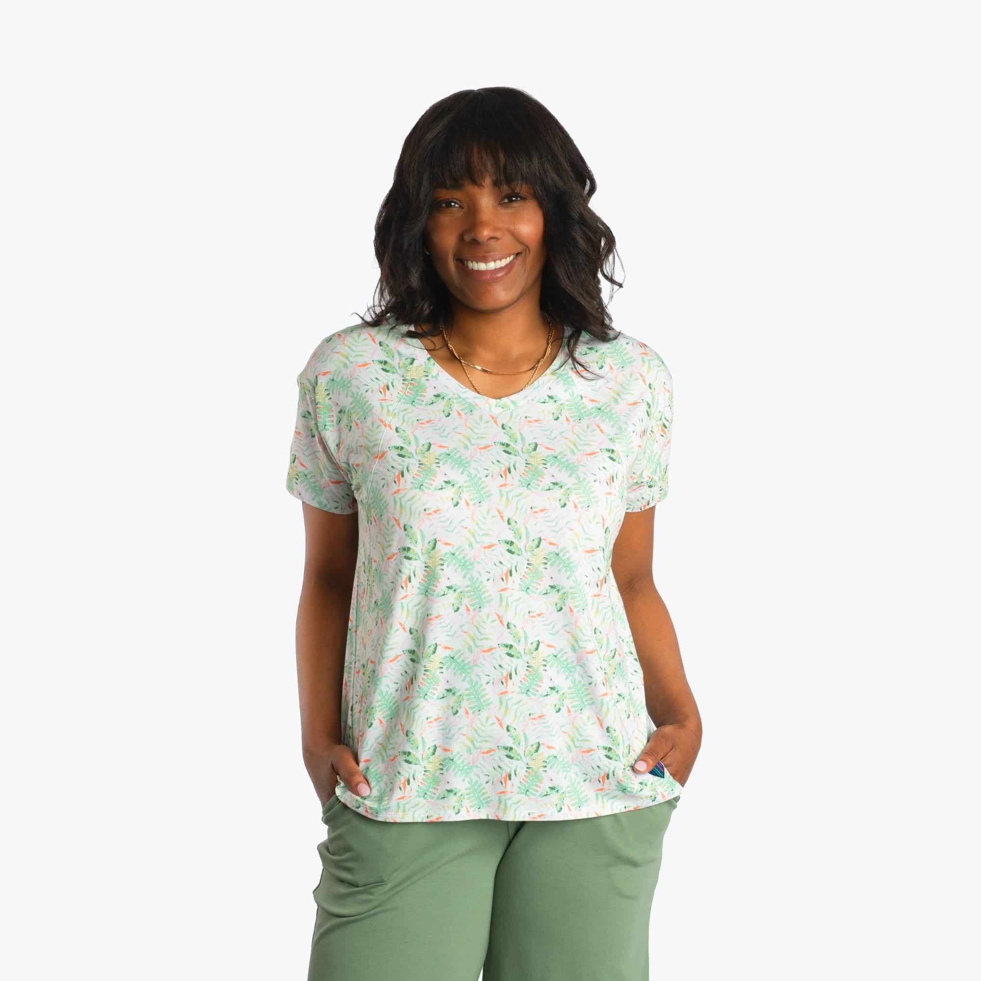 Hopper Cotton Jersey Tee - CANDY TROPICS - HopperCottonJerseyTee_CandyTropics_01