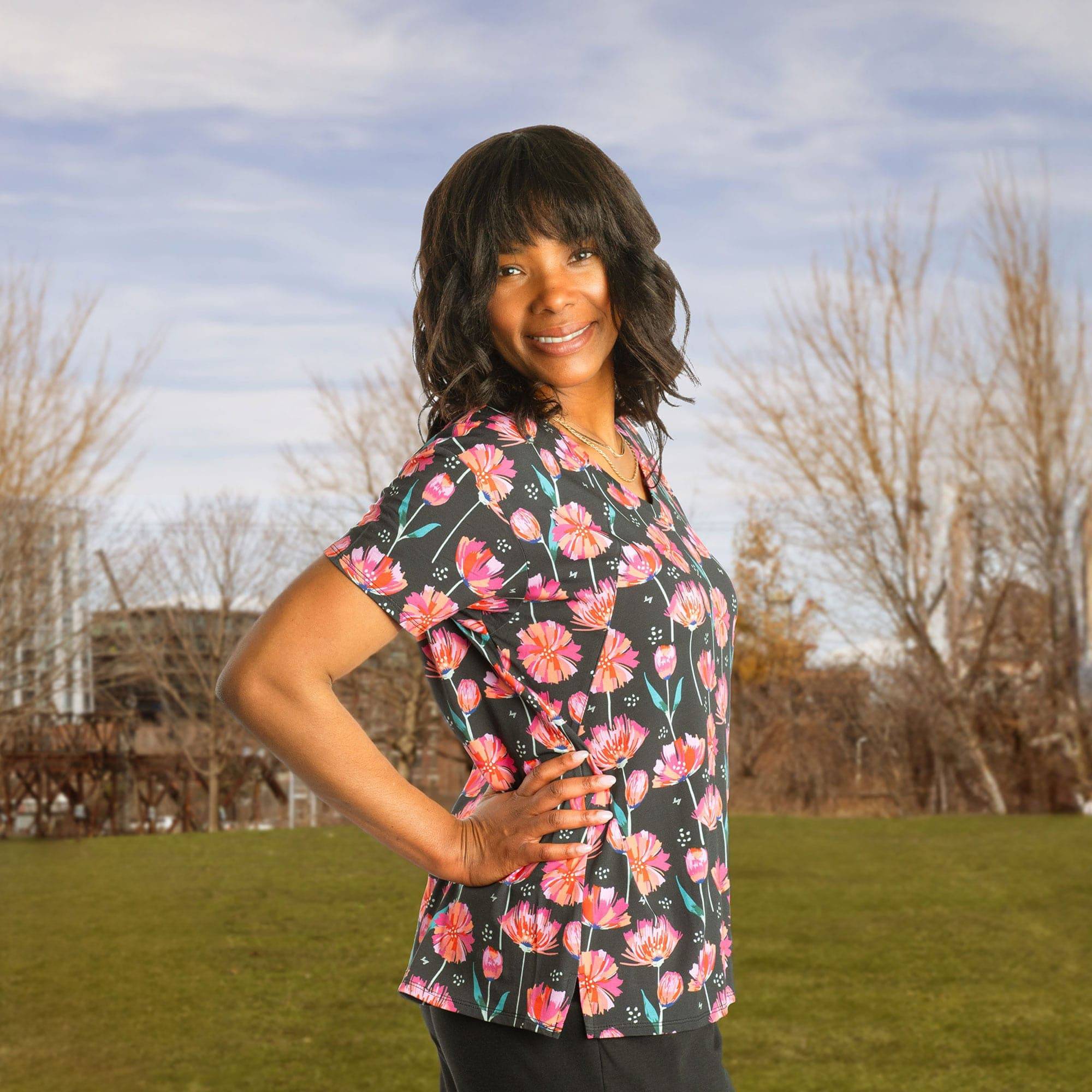 Hopper Cotton Jersey Tee - - HopperCottonJerseyTee_Hover