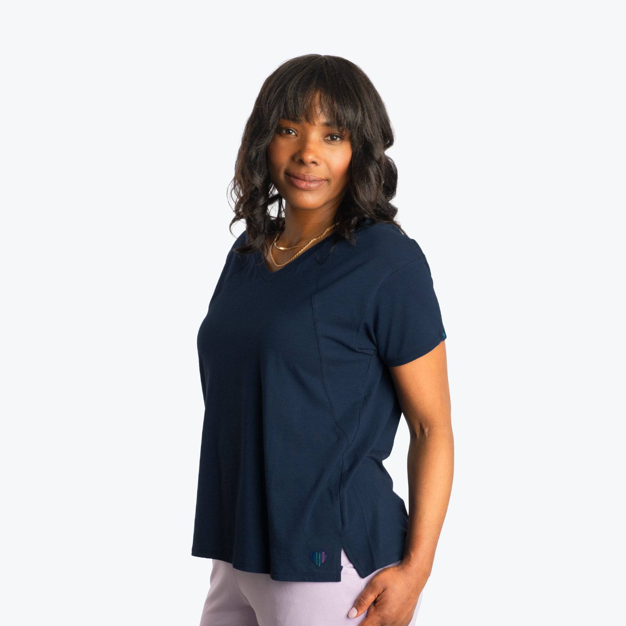 Hopper Cotton Jersey Tee - NAVY BLUE - HopperCottonJerseyTee_NavyBlue_03
