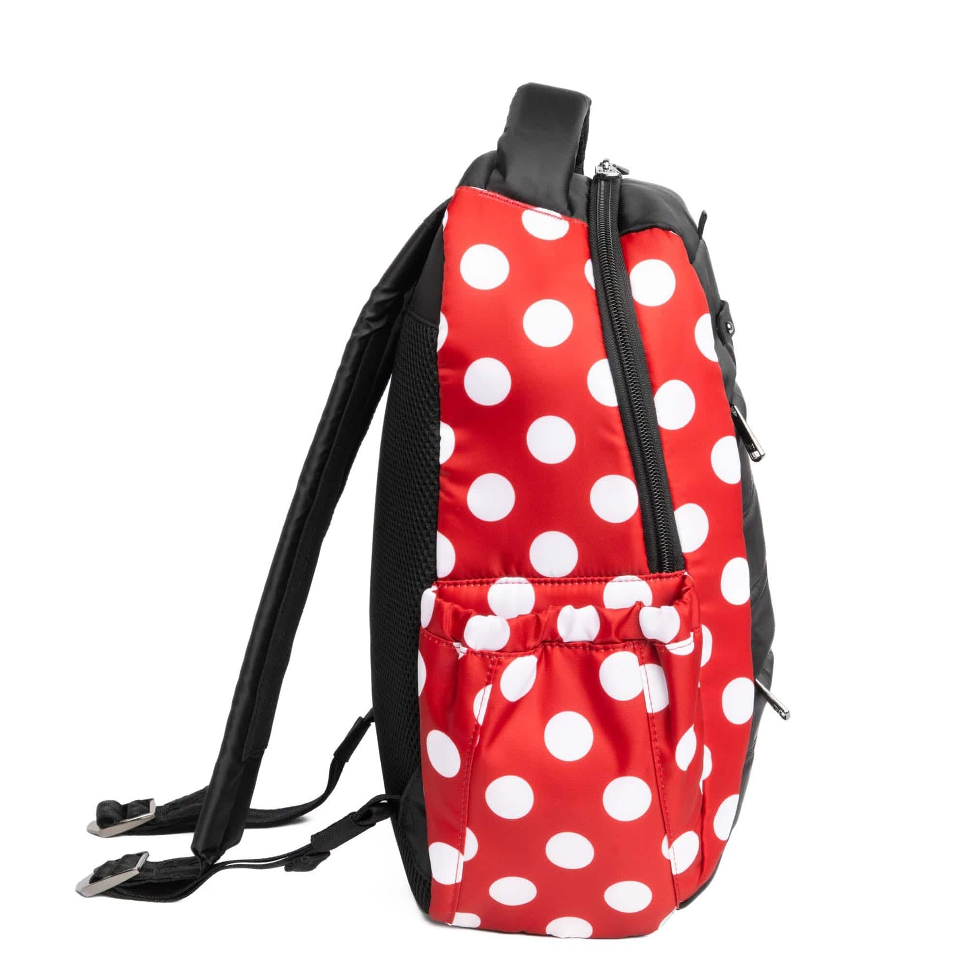 Hopper SE Backpack - CRIMSON LARGE DOT - HopperSE_CrimsonLGDot_03