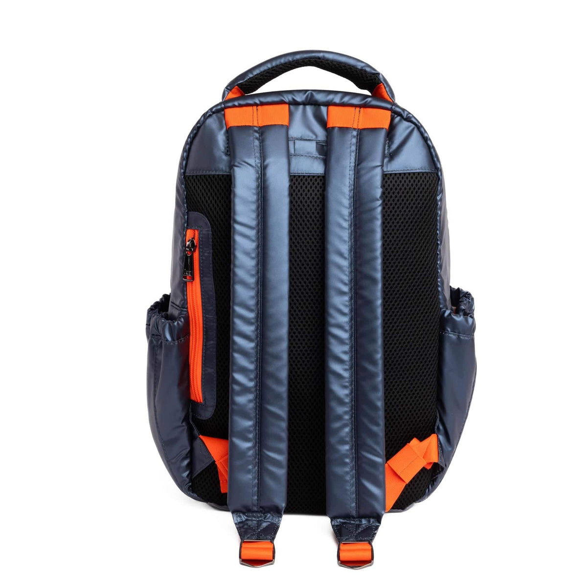 Hopper SE Backpack - METALLIC INDIGO WITH CORAL NEON - HopperSE_MetallicIndigo_CoralNeon_04