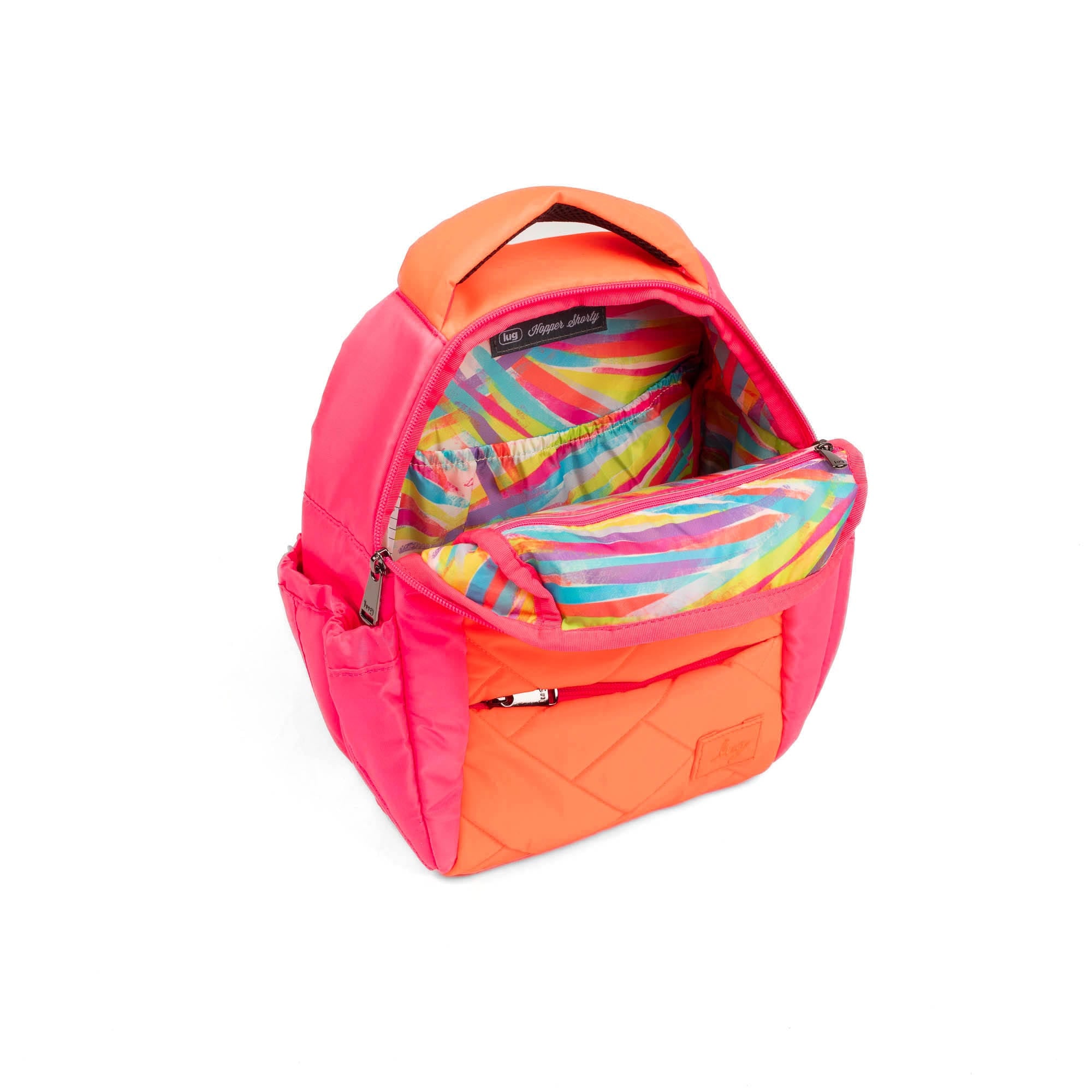 Hopper Shorty Backpack - CORAL MAGENTA - HopperShorty_CoralMagenta_05