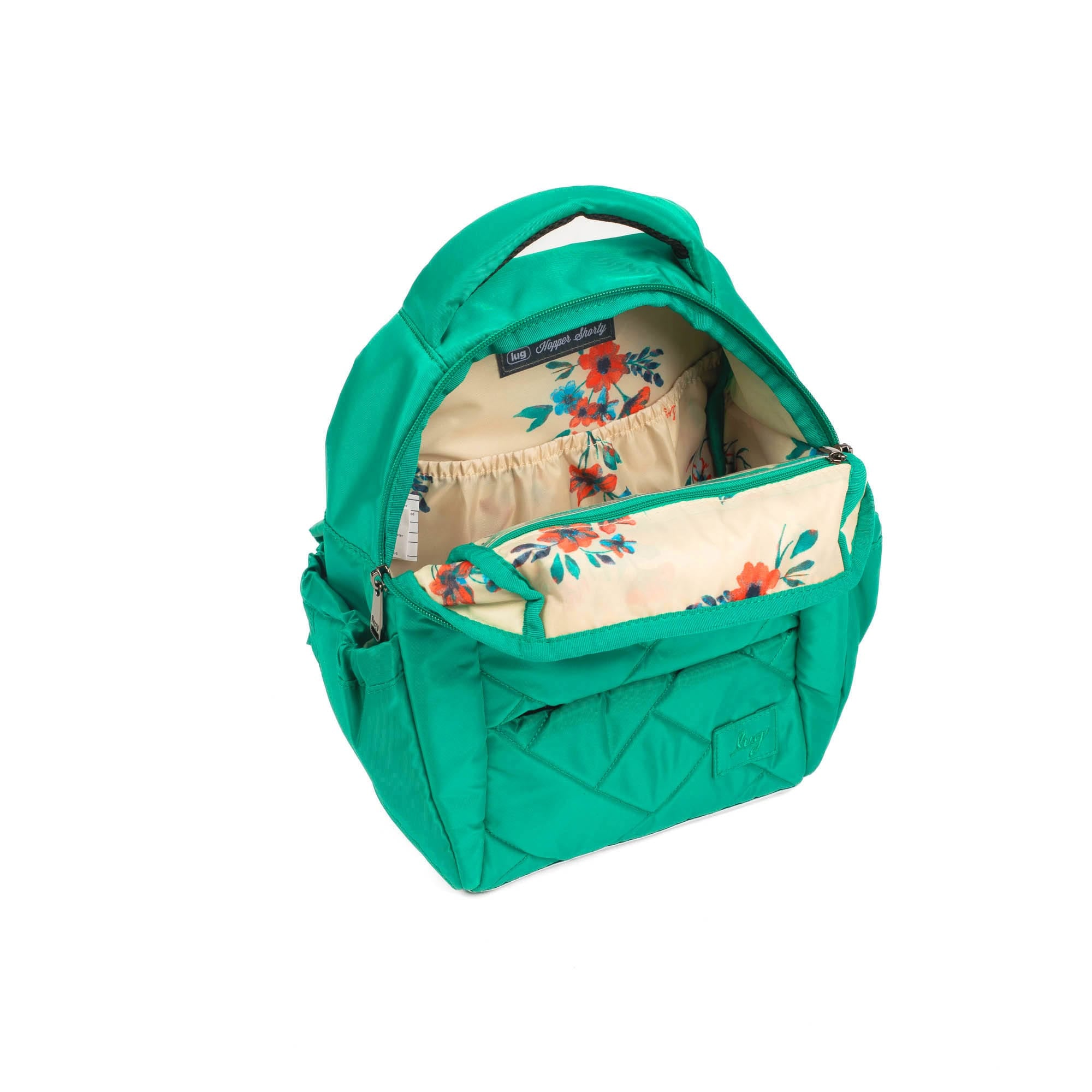 Hopper Shorty Backpack - KELLY GREEN - HopperShorty_KellyGreen_05