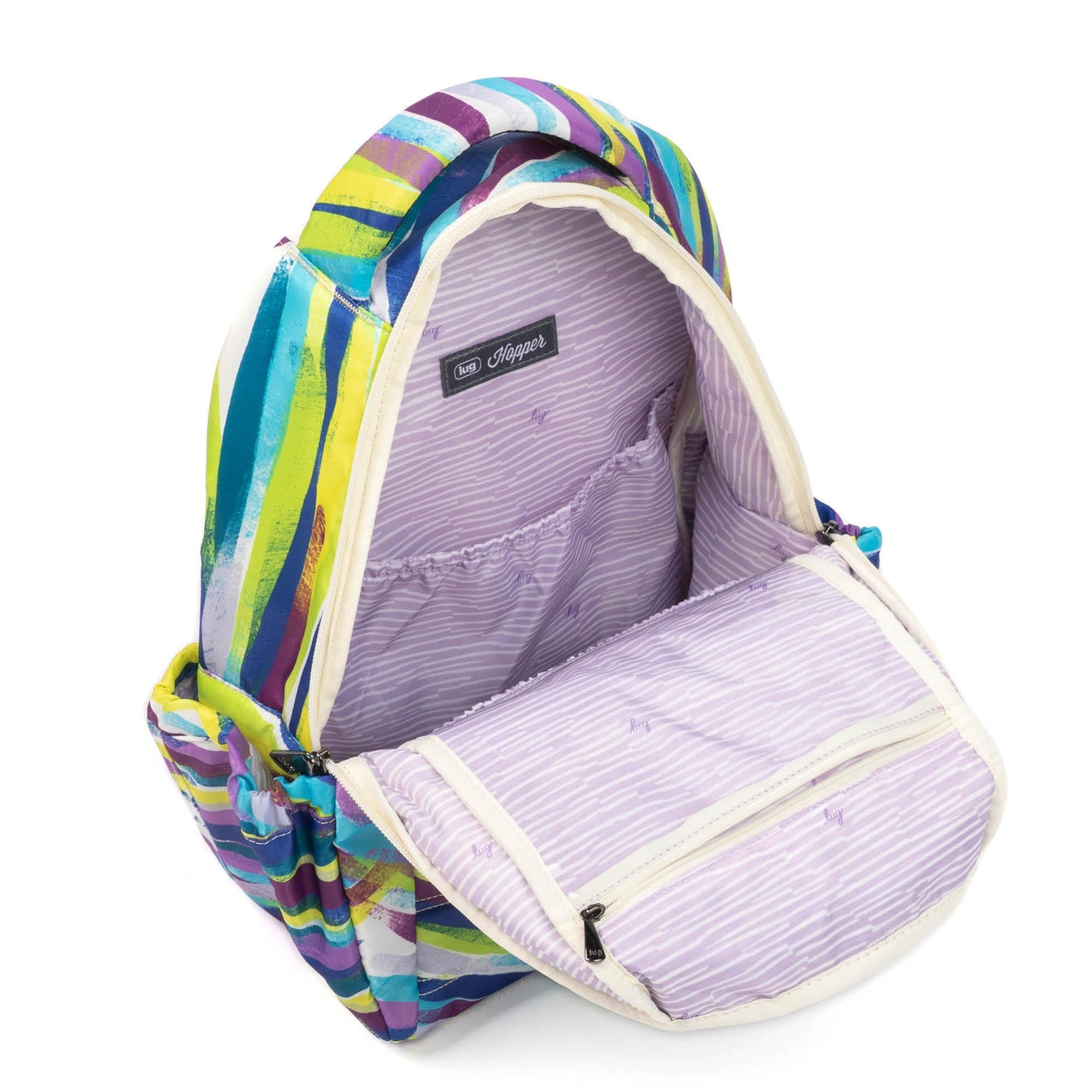 Hopper Backpack - BRUSHSTROKES MULTI - Hopper_BrushstrokesMulti_05