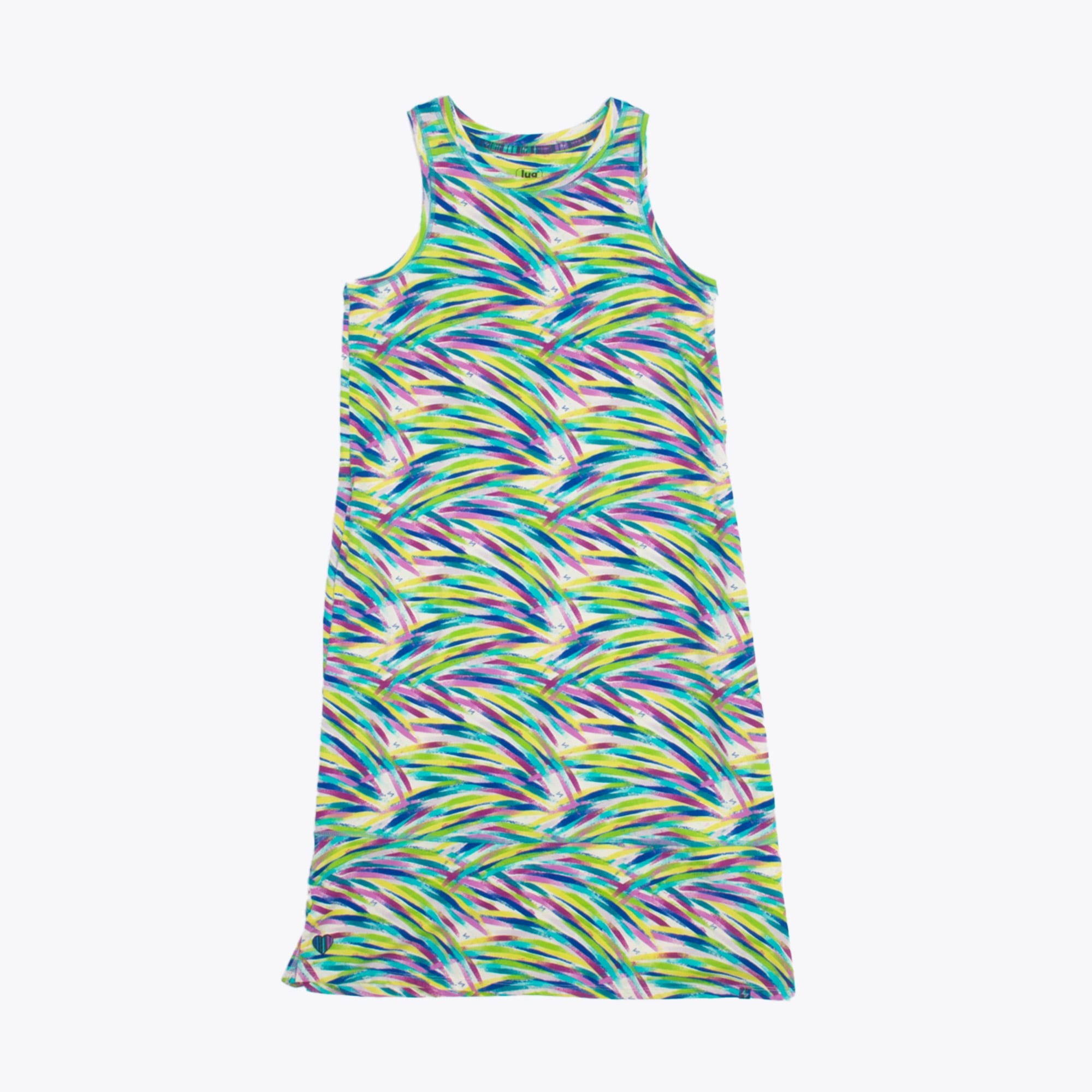 Hopscotch Sleeveless Dress - BRUSHSTROKES MULTI - Hopscotch_BrushstrokesMulti_Flatlay_1d635d7b-4c4c-4ba3-aaea-c89209cdc244