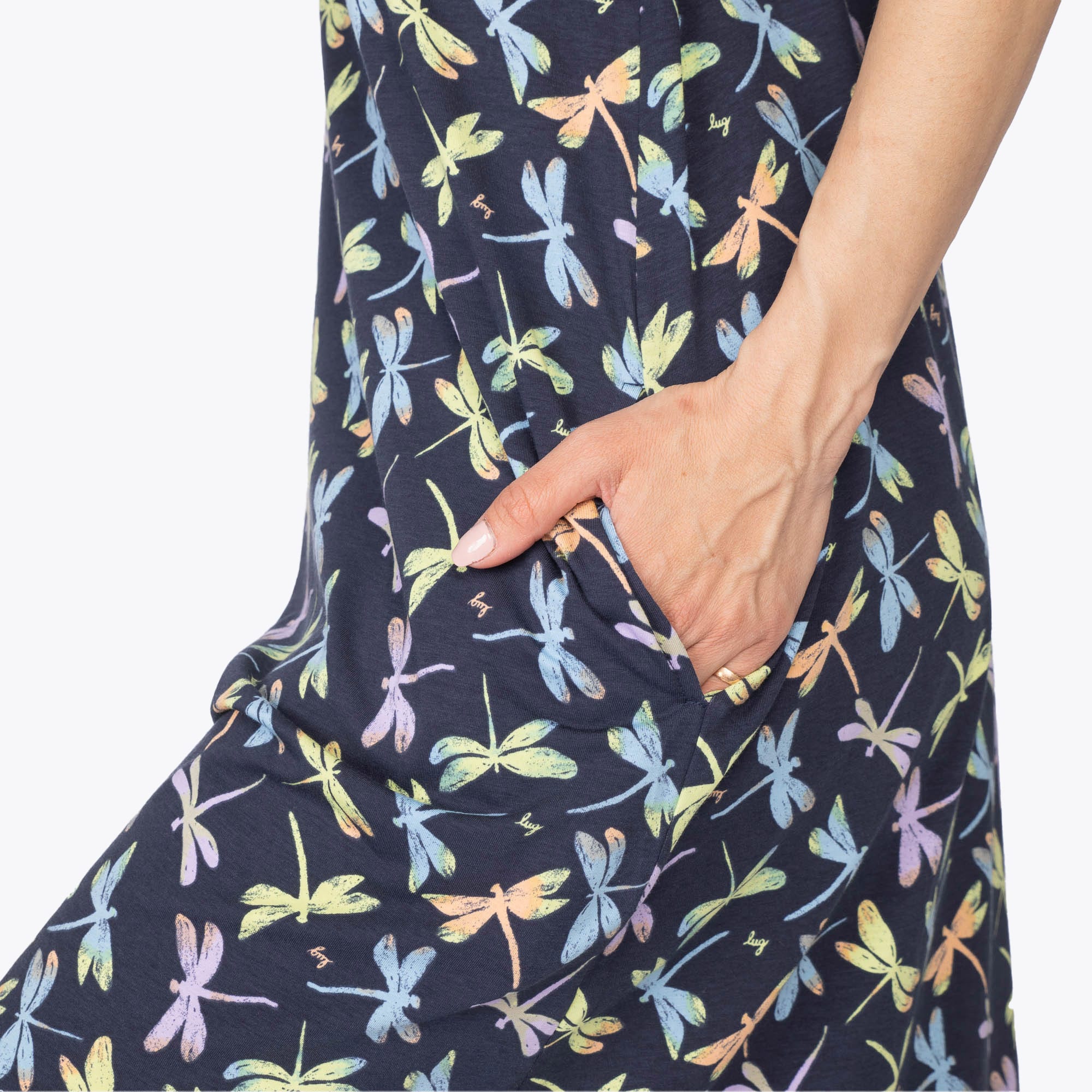 Hopscotch Sleeveless Dress - DRAGONFLY ICEPOP - Hopscotch_DragonflyIcePop_S_04