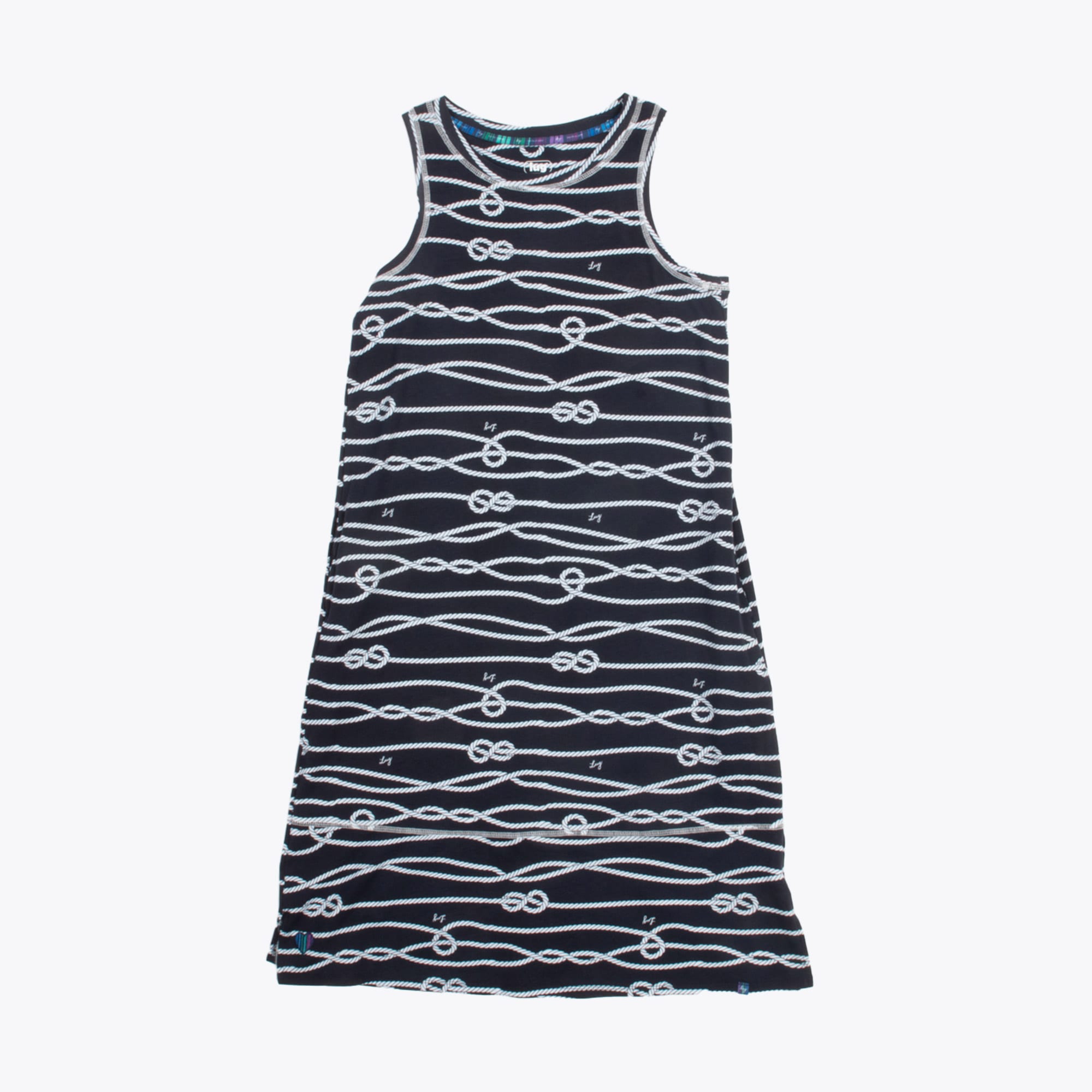 Hopscotch Sleeveless Dress - NAUTICAL NAVY - Hopscotch_NauticalNavy_Flatlay_2847eaf2-1490-4355-8cbb-2cf52021e477