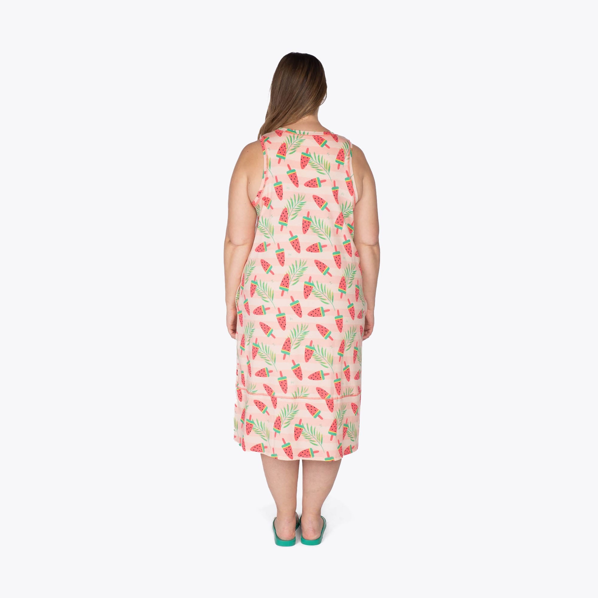 Hopscotch Sleeveless Dress - POPSICLE PINK - Hopscotch_PopsiclePink_XL_02