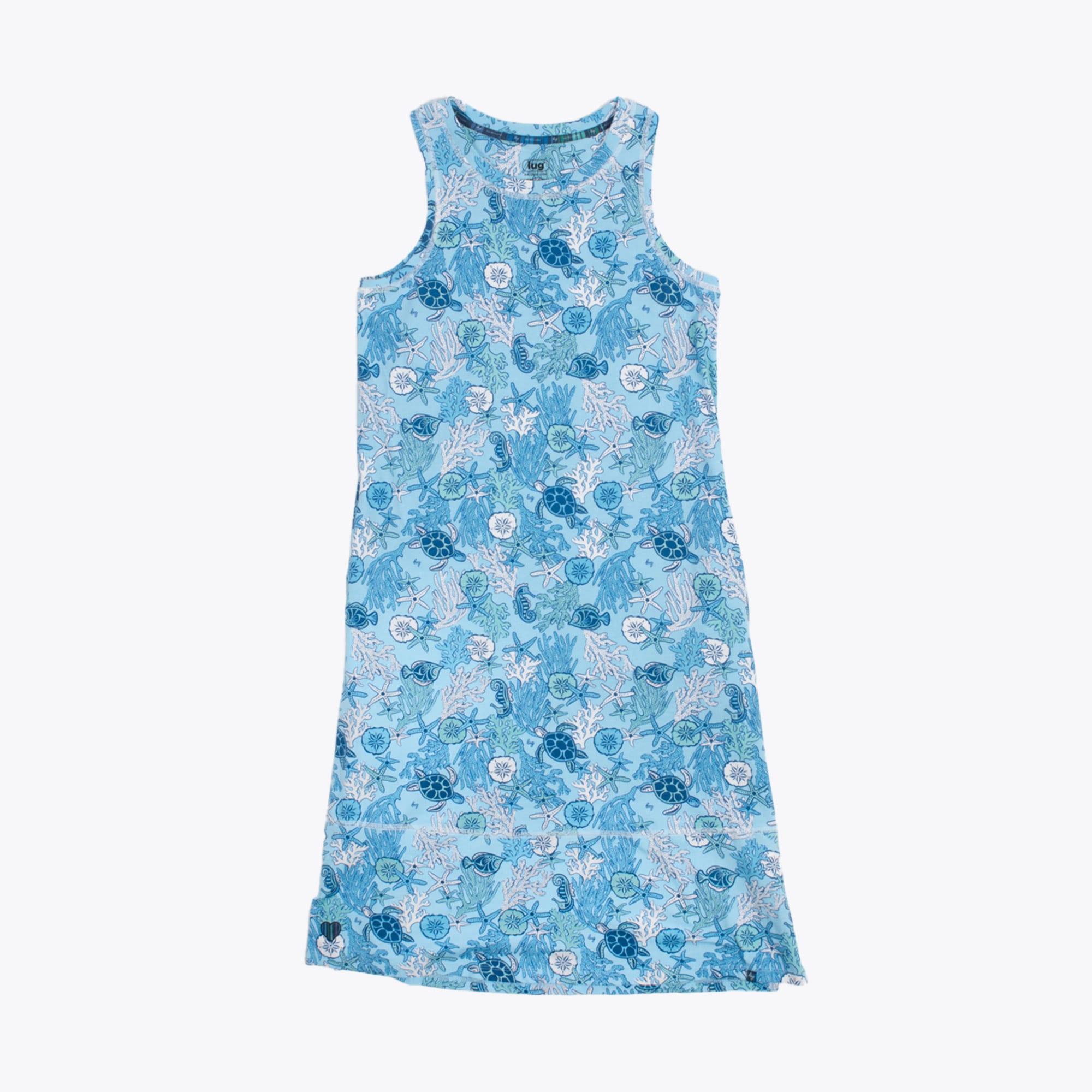 Hopscotch Sleeveless Dress - SEALIFE BLUE - Hopscotch_SealifeBlue_Flatlay_4a9394a0-3d2c-4834-b460-edf959481076