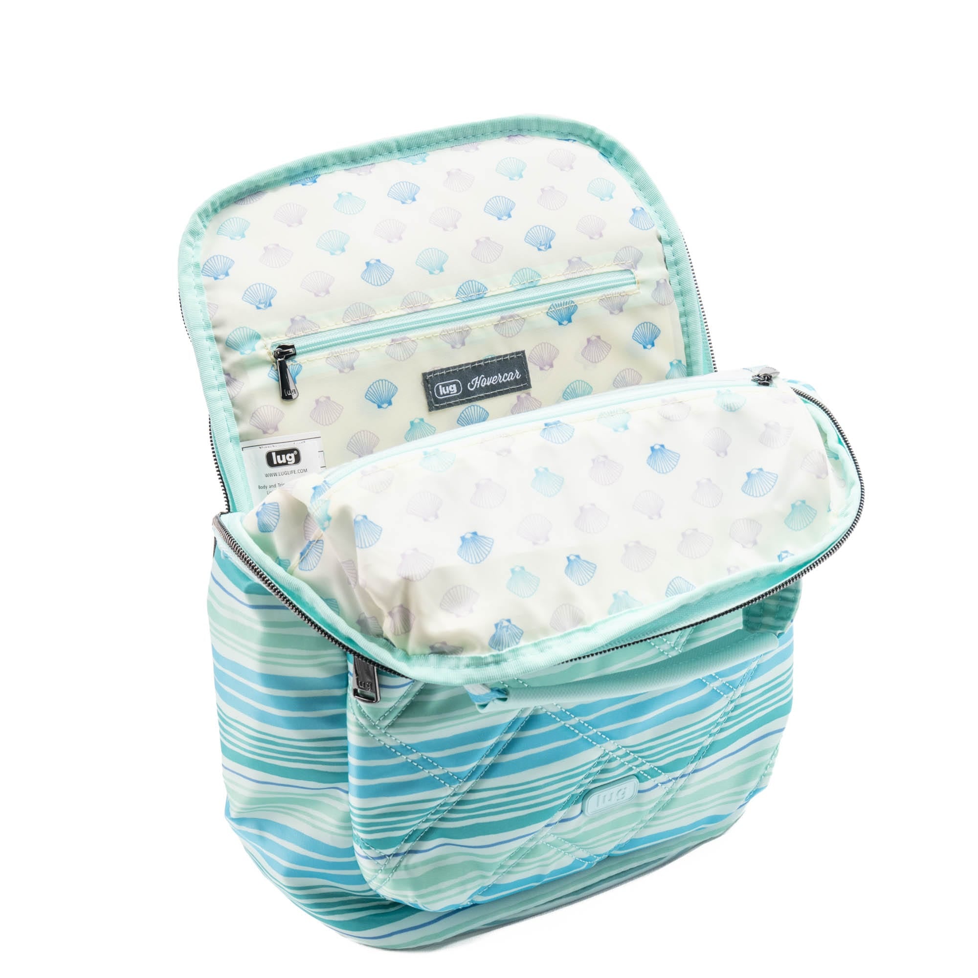Hovercar Backpack - LOVE WAVES AQUA - Hovercar_LovewavesAqua_05