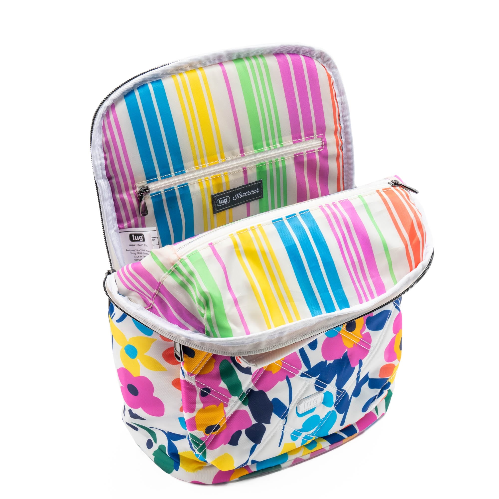 Hovercar Backpack - WILDFLOWER BRIGHTS - Hovercar_WildflowerBrights_05