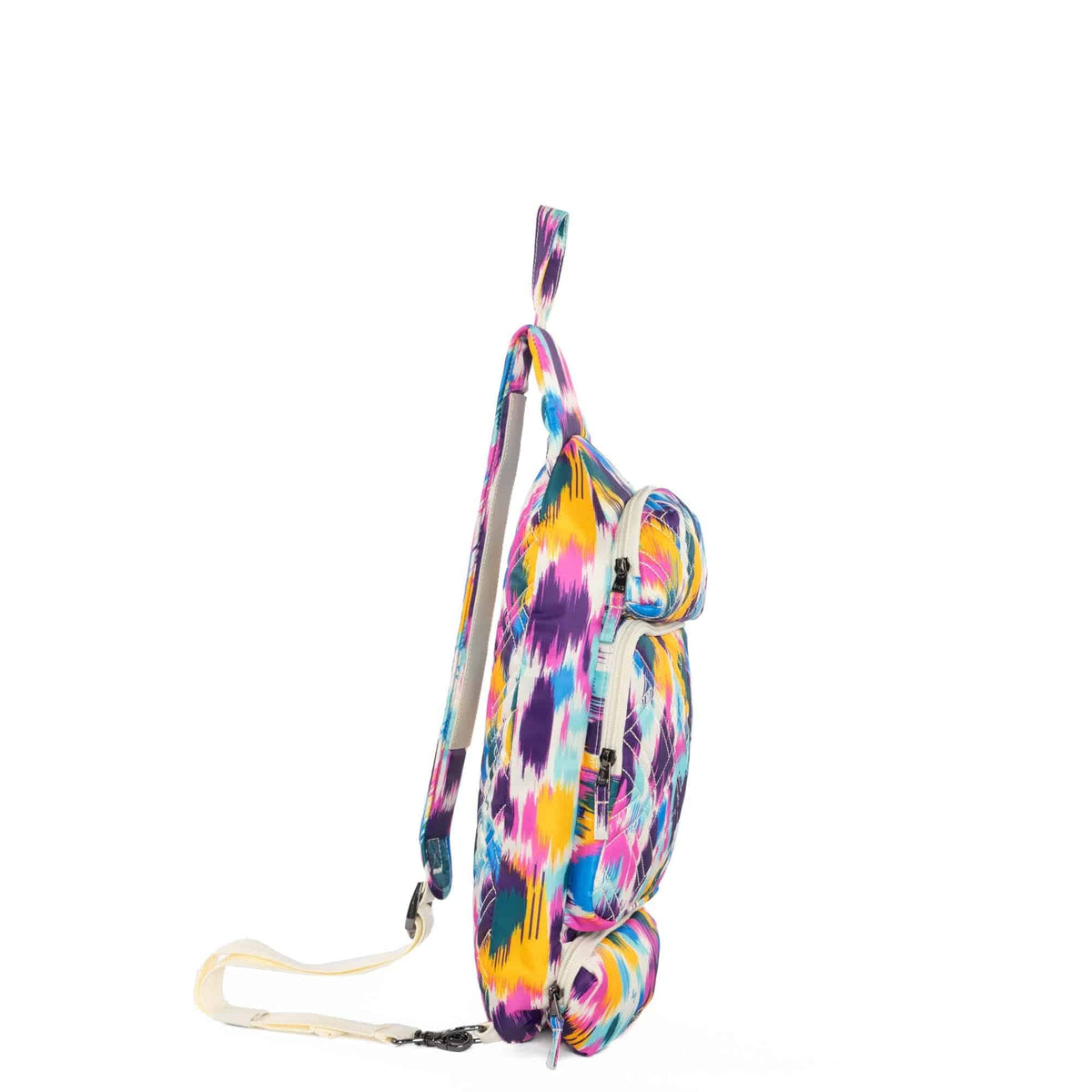 Hovercraft Sling Bag - HEART IKAT MULTI - Hovercraft_HeartikatMulti_03
