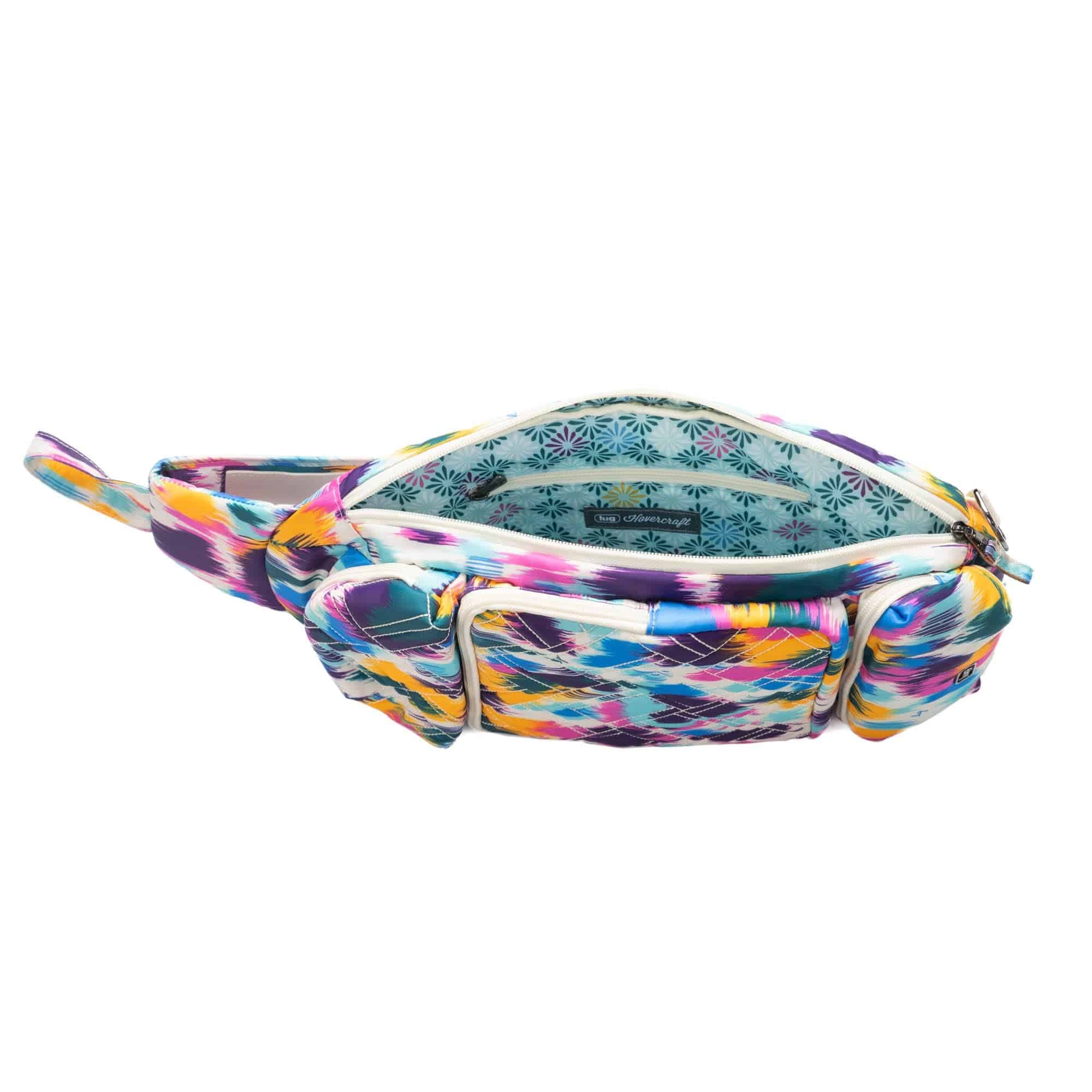 Hovercraft Sling Bag - HEART IKAT MULTI - Hovercraft_HeartikatMulti_05