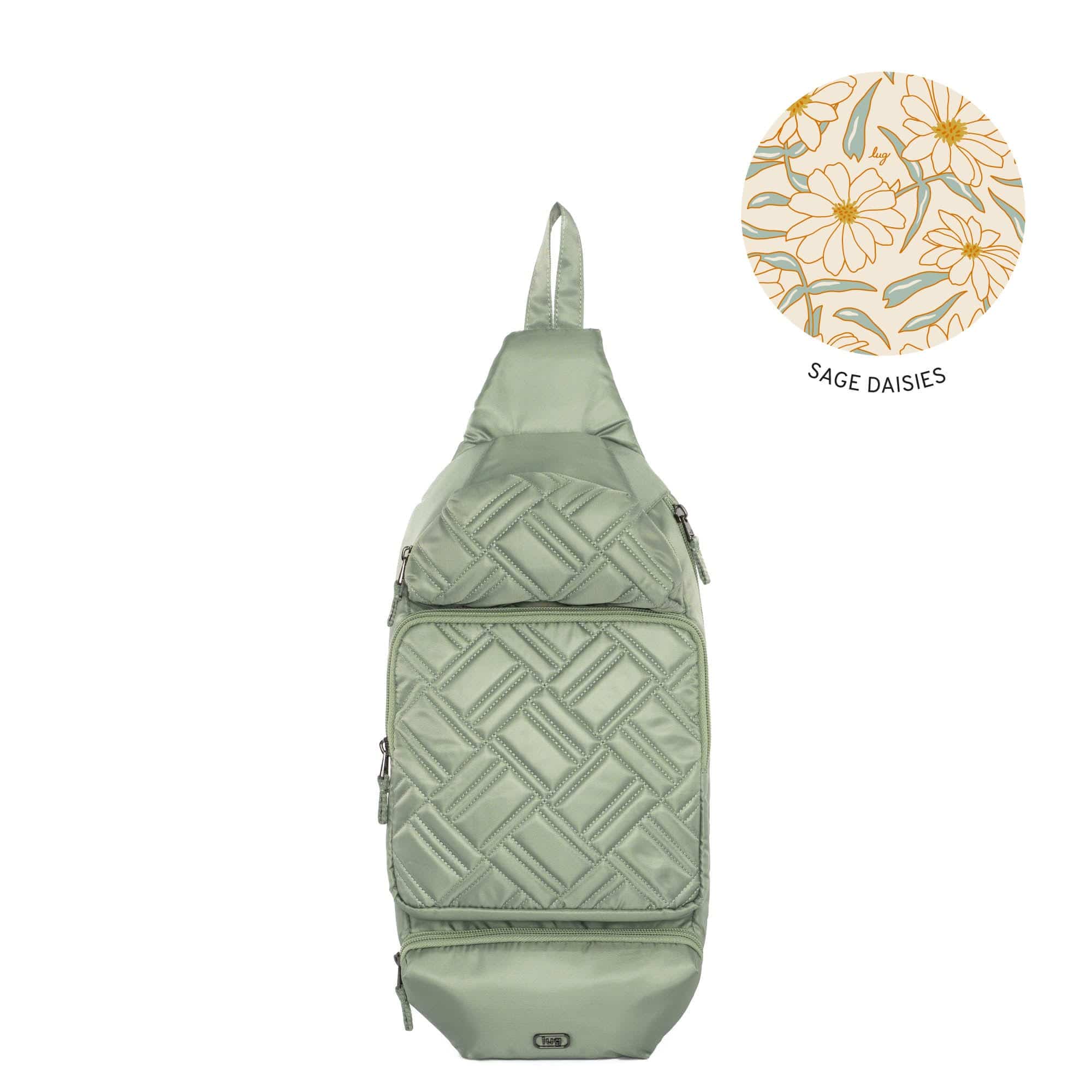 Hovercraft Sling Bag - SAGE GREEN - Hovercraft_Sage