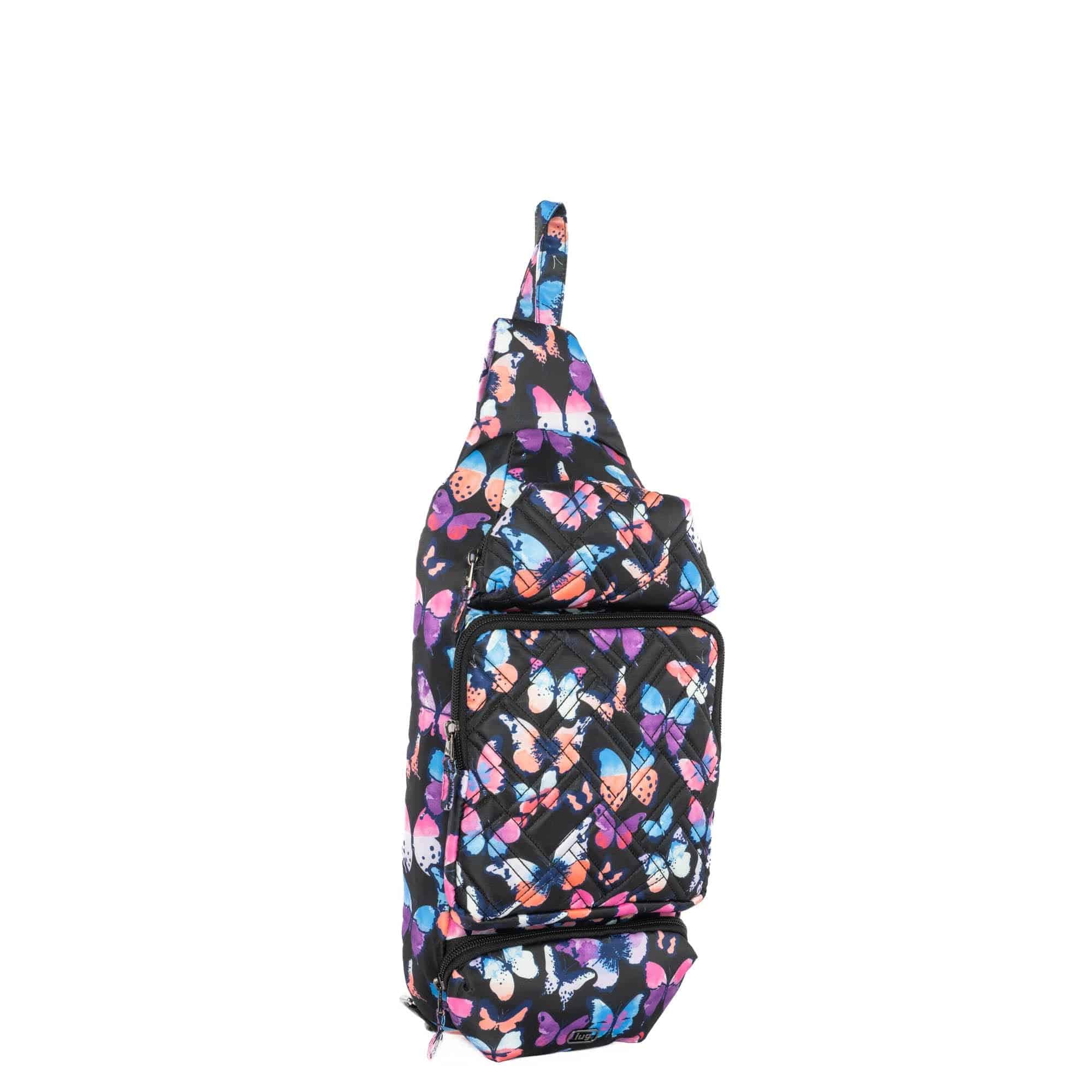 Hovercraft Sling Bag - WATERCOLOR BUTTERFLIES - Hovercraft_WatercolourButterflies_02