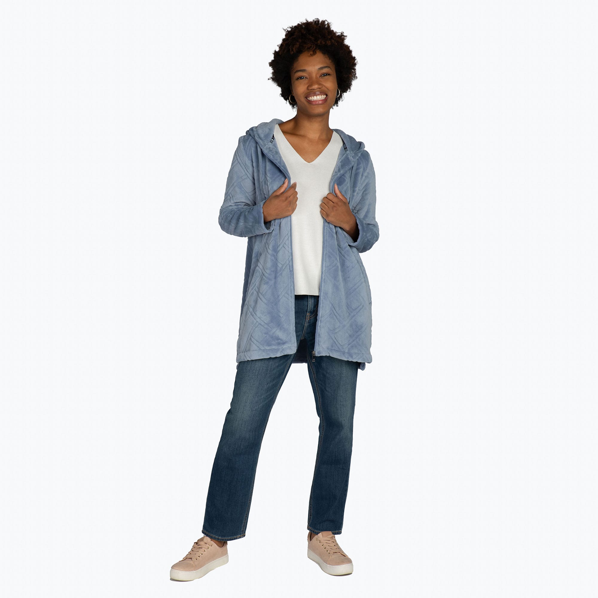 Huddle Plush Zip Lounger - BLUE MOON - HuddleApparel_BlueMoon_S_06