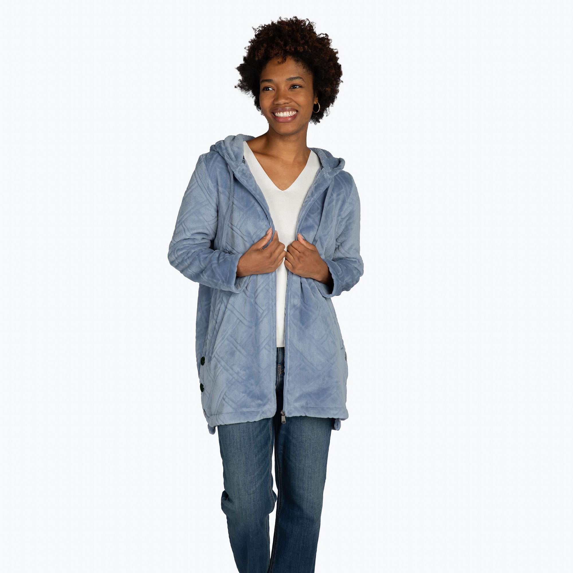 Huddle Plush Zip Lounger - BLUE MOON - HuddleApparel_BlueMoon_S_07