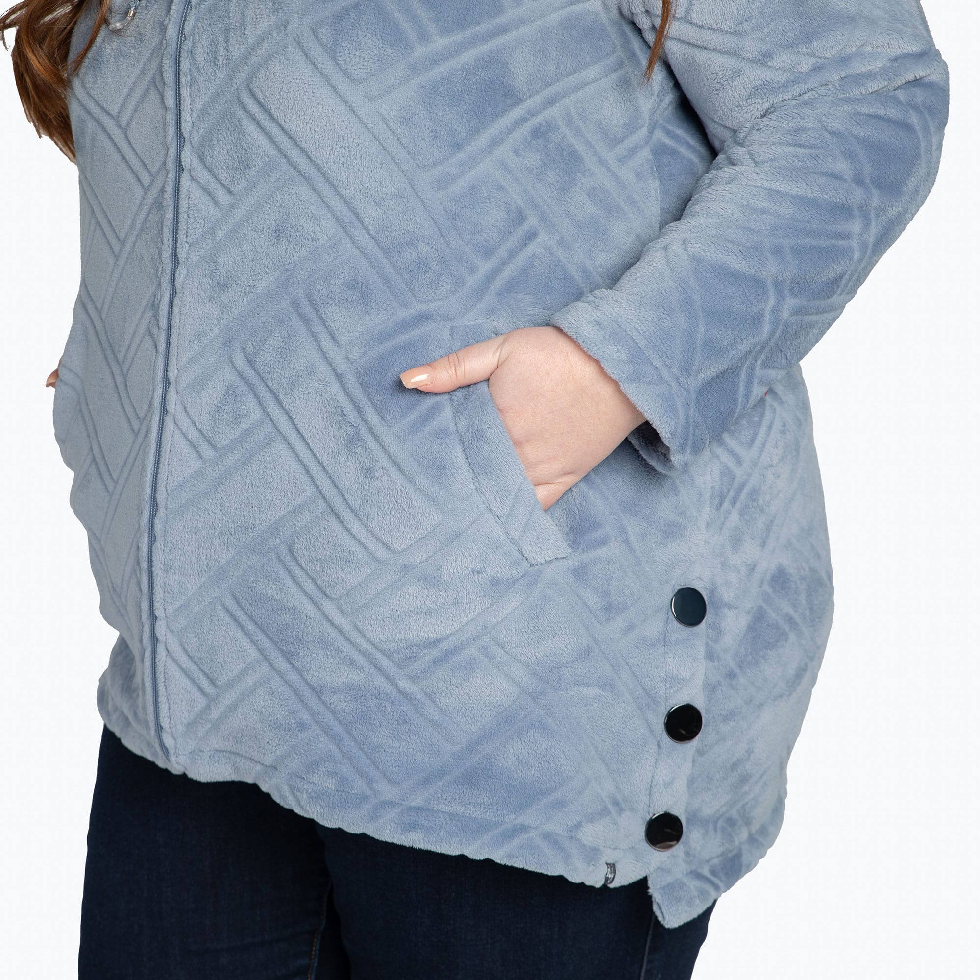 Huddle Plush Zip Lounger - BLUE MOON - HuddleApparel_BlueMoon_XL_04