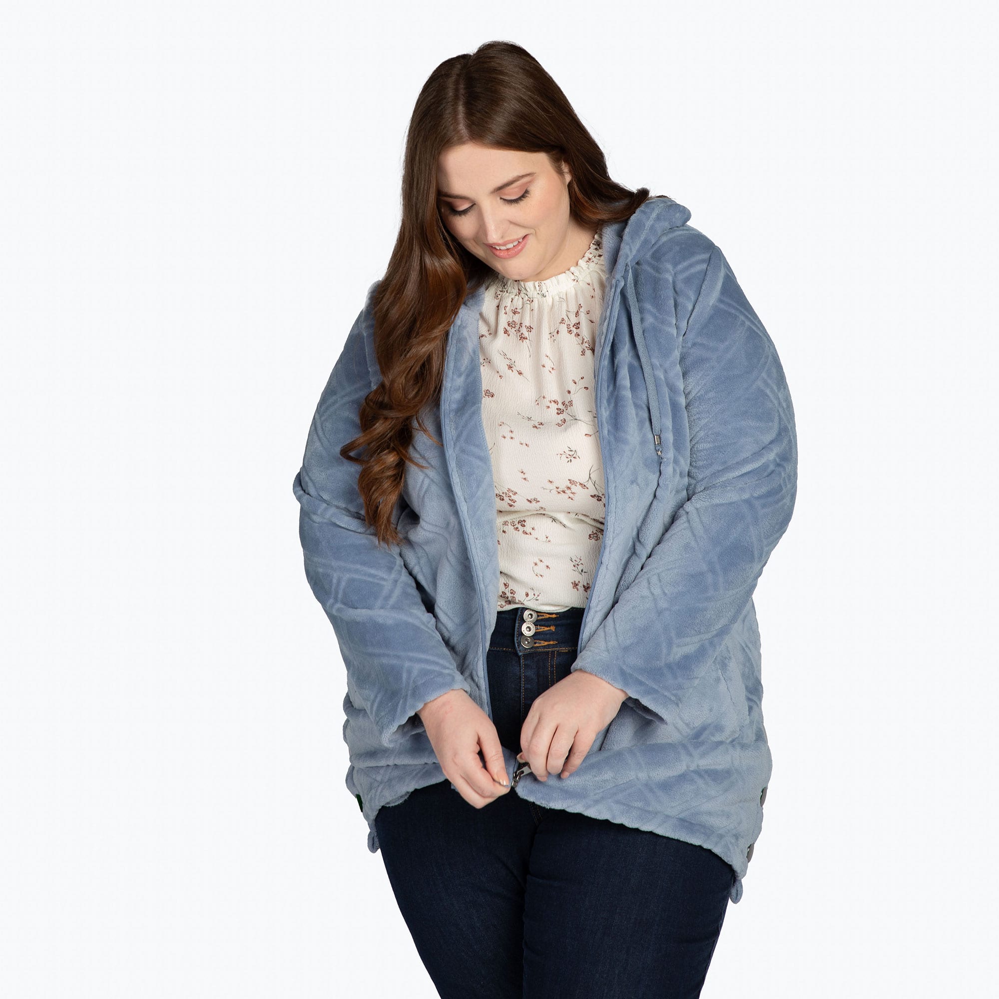 Huddle Plush Zip Lounger - BLUE MOON - HuddleApparel_BlueMoon_XL_07