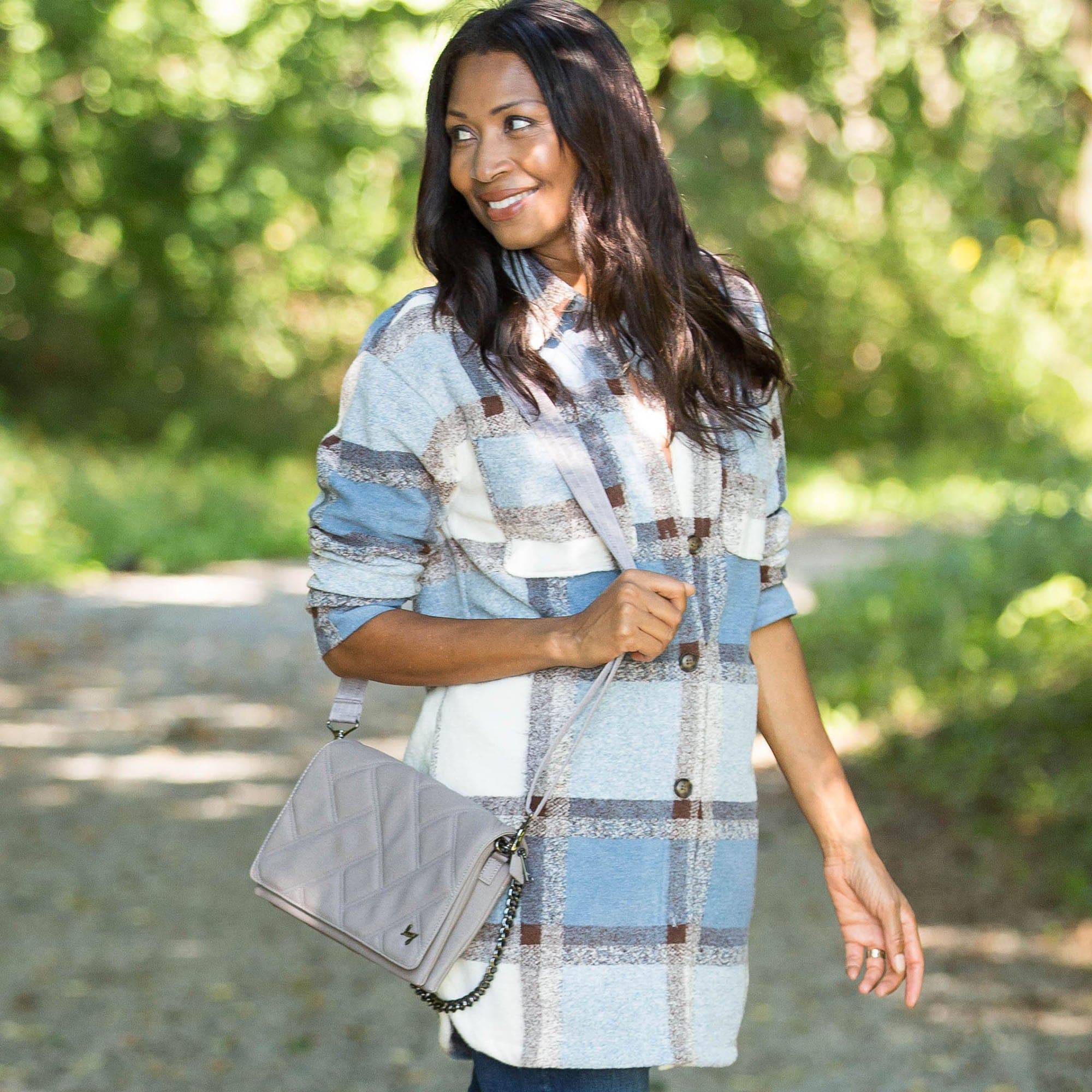 Huddle Matte Luxe VL Shoulder Bag - - HuddleMatteVL__Lifestyle_06