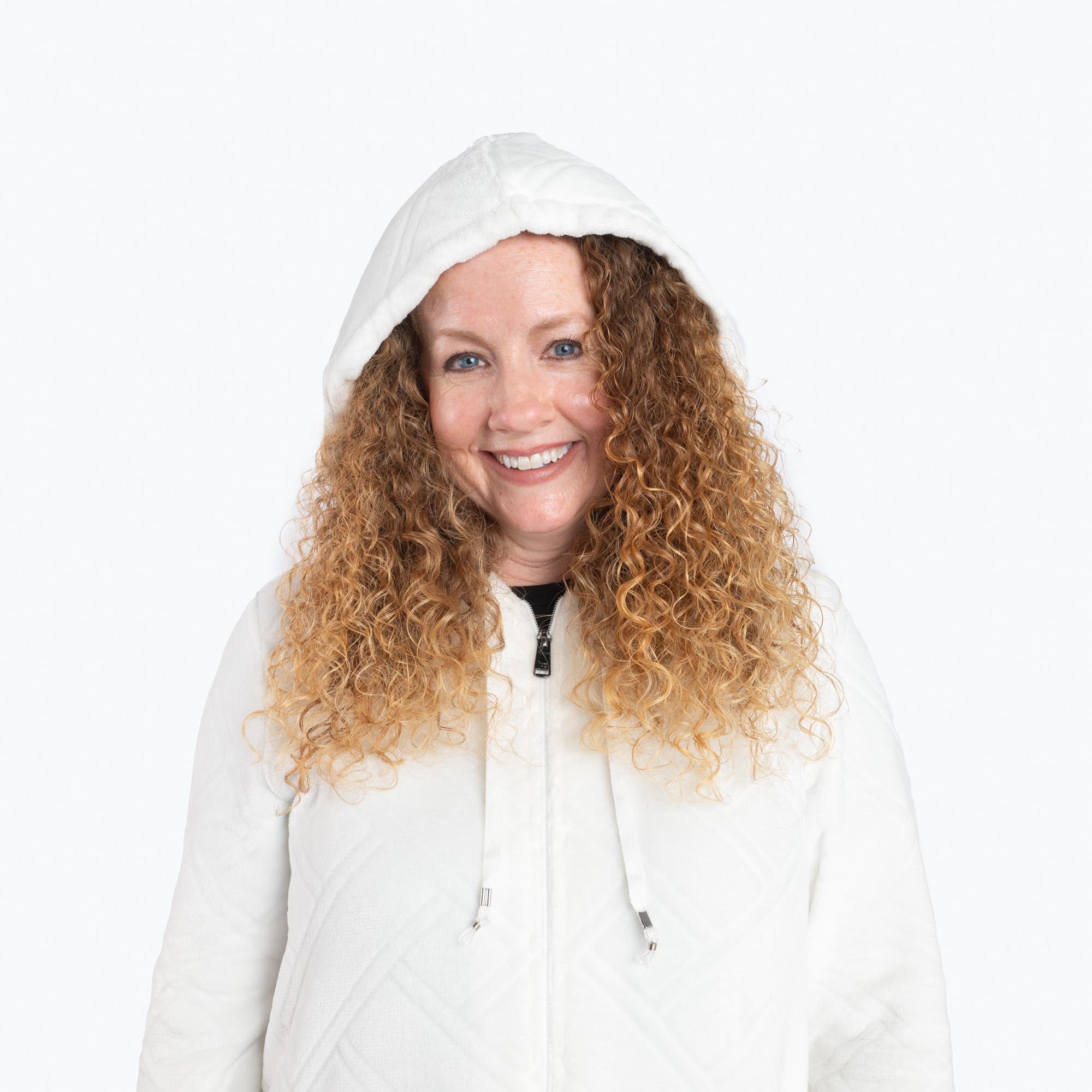 Huddle Plush Zip Lounger - DIAMOND - Huddle_Diamond_02