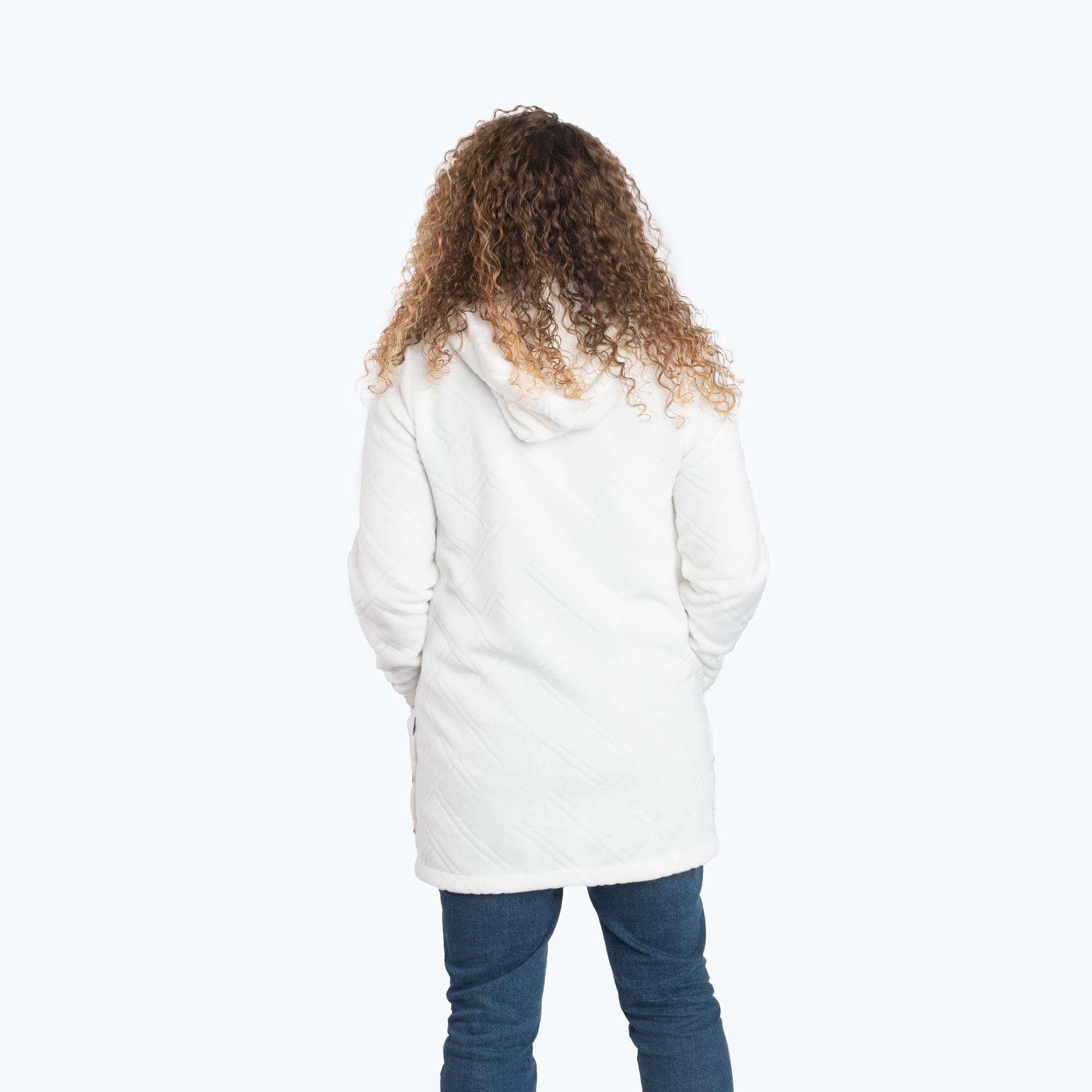 Huddle Plush Zip Lounger - DIAMOND - Huddle_Diamond_05