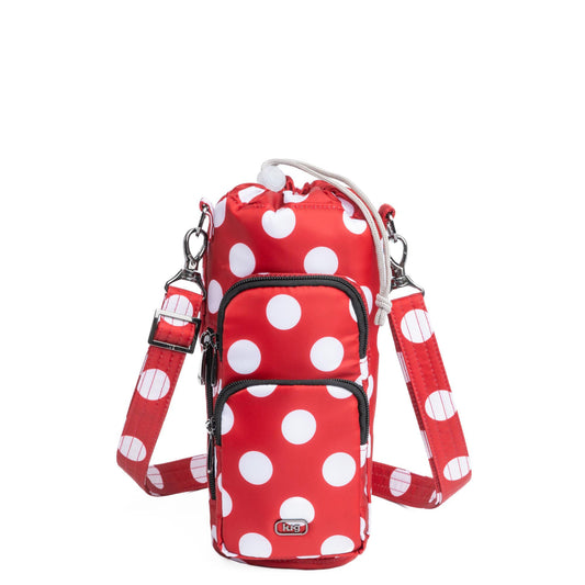 Huggie XL Crossbody Bottle Holder - - HuggieXL_CrimsonLGDot_01_245e1281-808c-40fe-aa56-b9149cdef822
