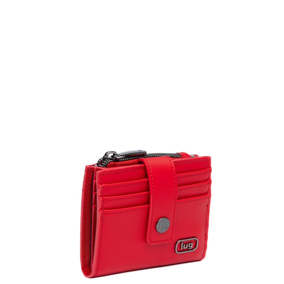Hurdle Satin Luxe VL RFID Wallet - POPPY RED - HurdleSL_PoppyRed_02